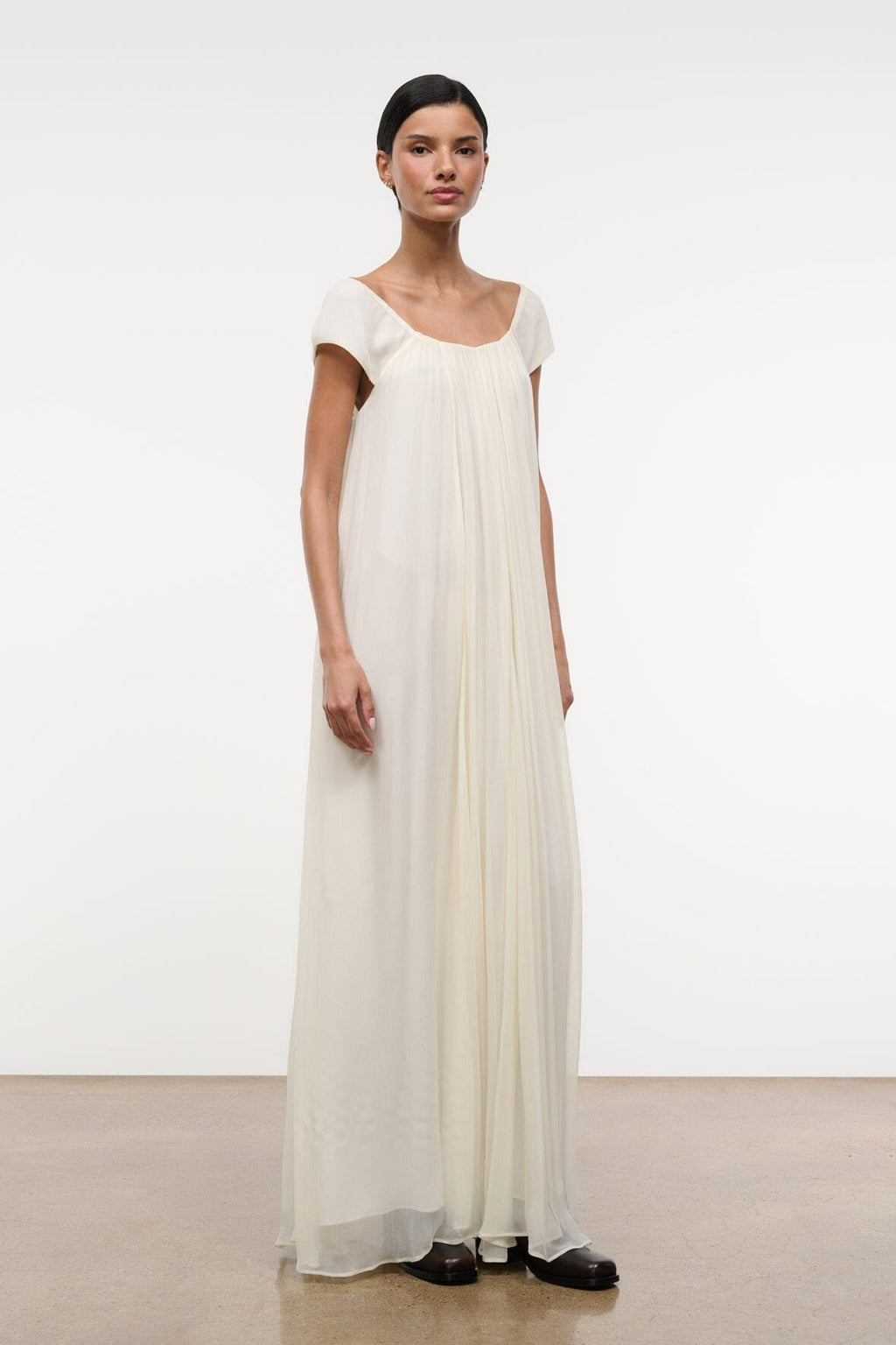 LEDA DRESS | IVORY