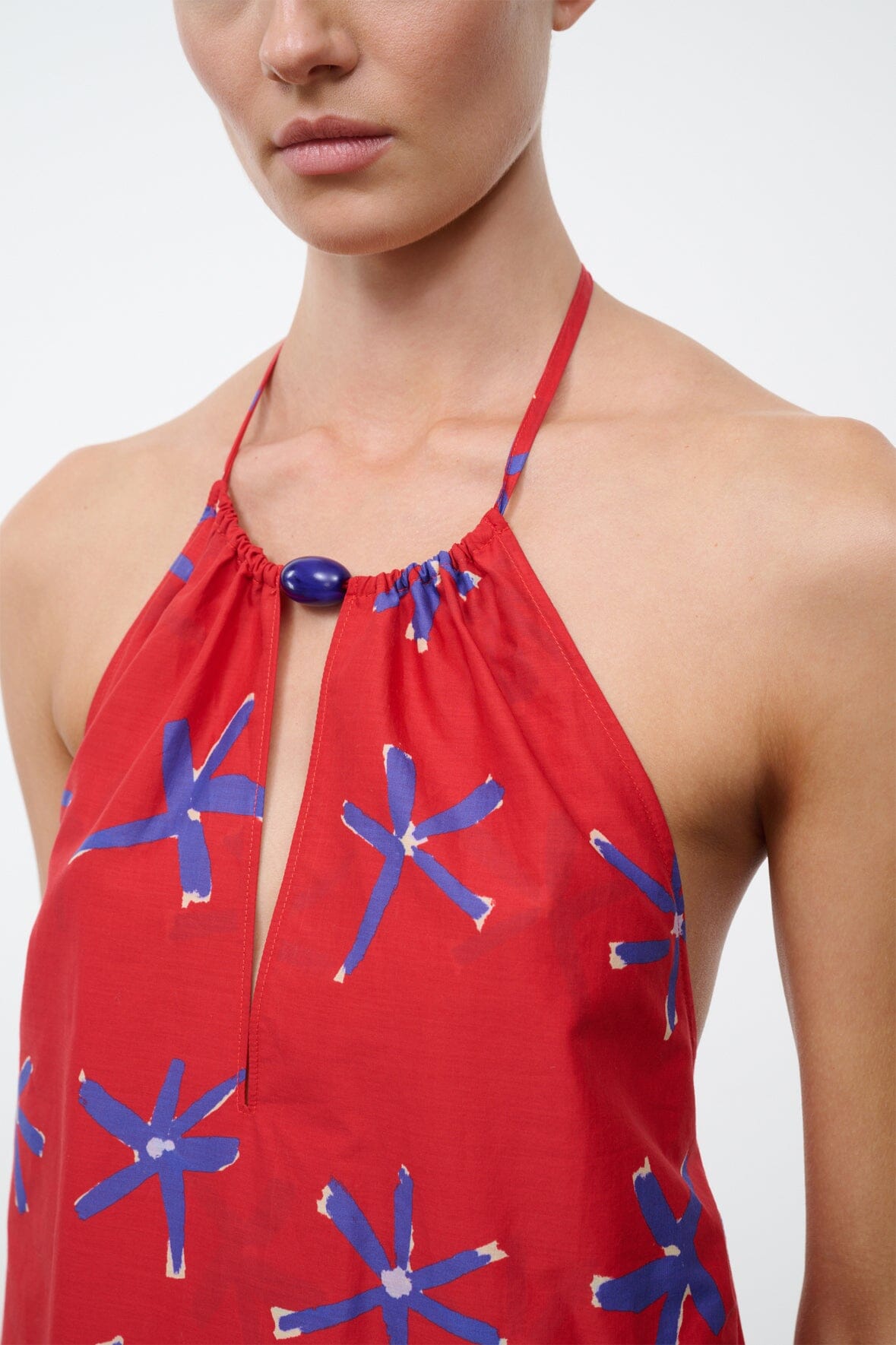 DANI DRESS | PAINTED FOULARD