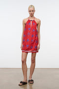 DANI DRESS | PAINTED FOULARD