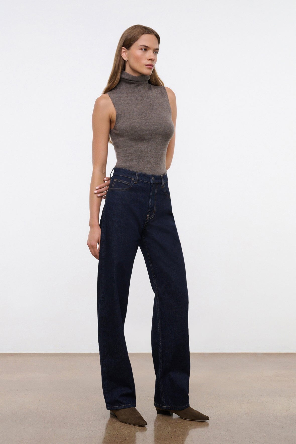 LEO HIGH RISE JEAN | INDIGO