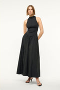 CREVASSE MAXI DRESS | BLACK