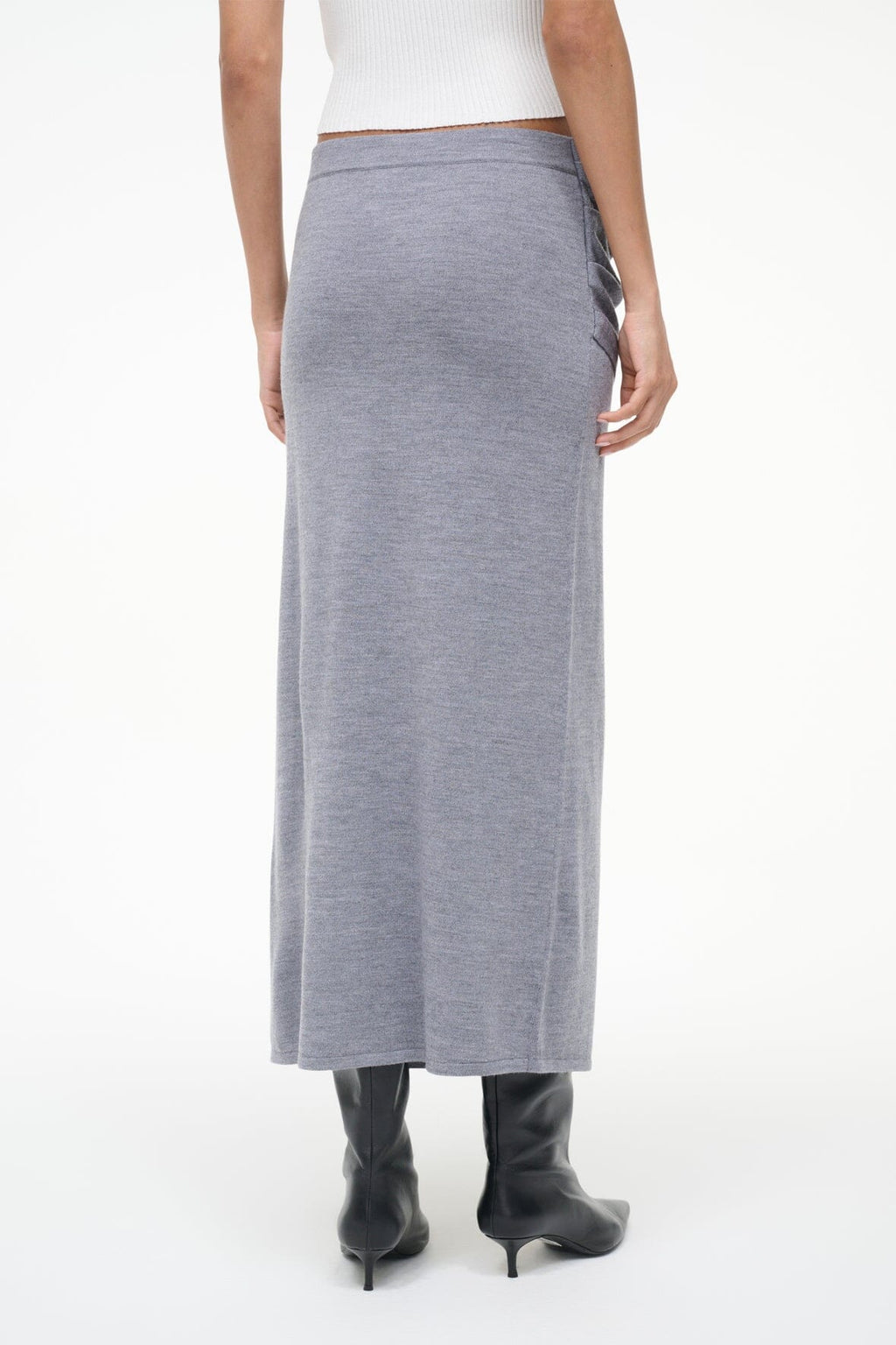 WILMA SKIRT | HEATHER GREY