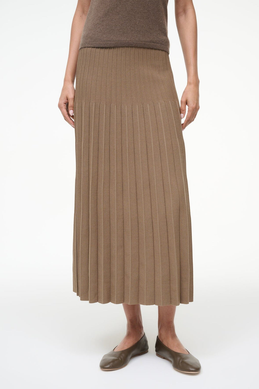 LENA SKIRT | TAUPE