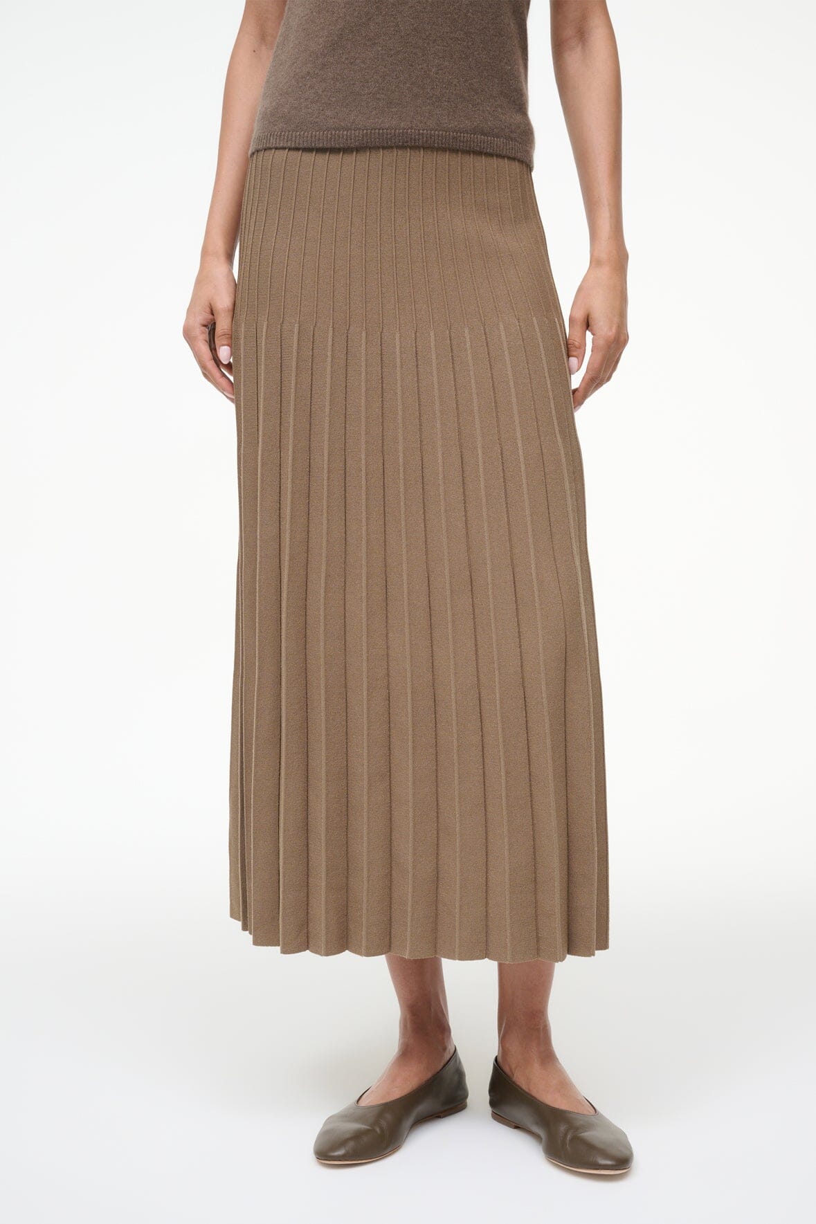 LENA SKIRT | TAUPE