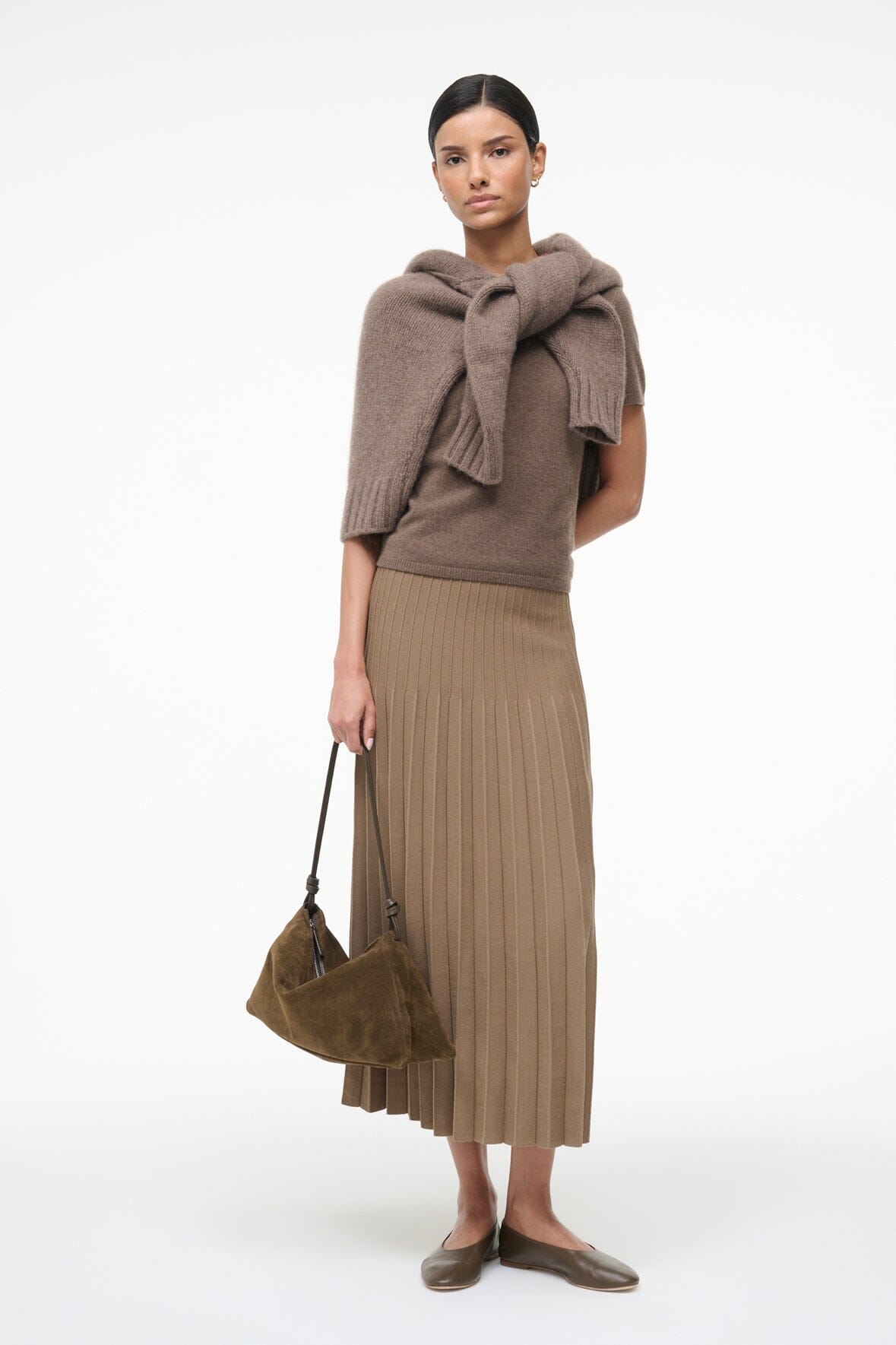 LENA SKIRT | TAUPE