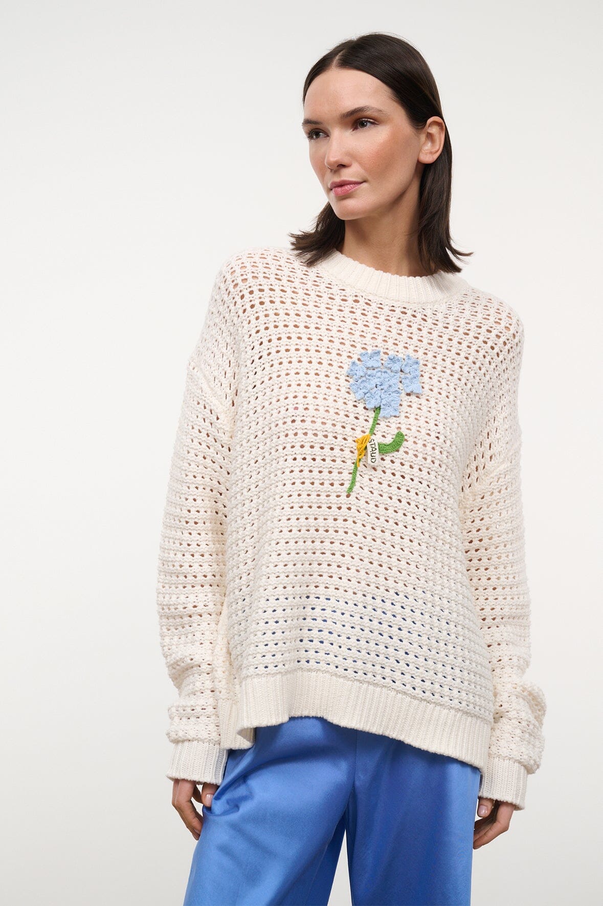 GIADA SWEATER | NANTUCKET HYDRANGEA