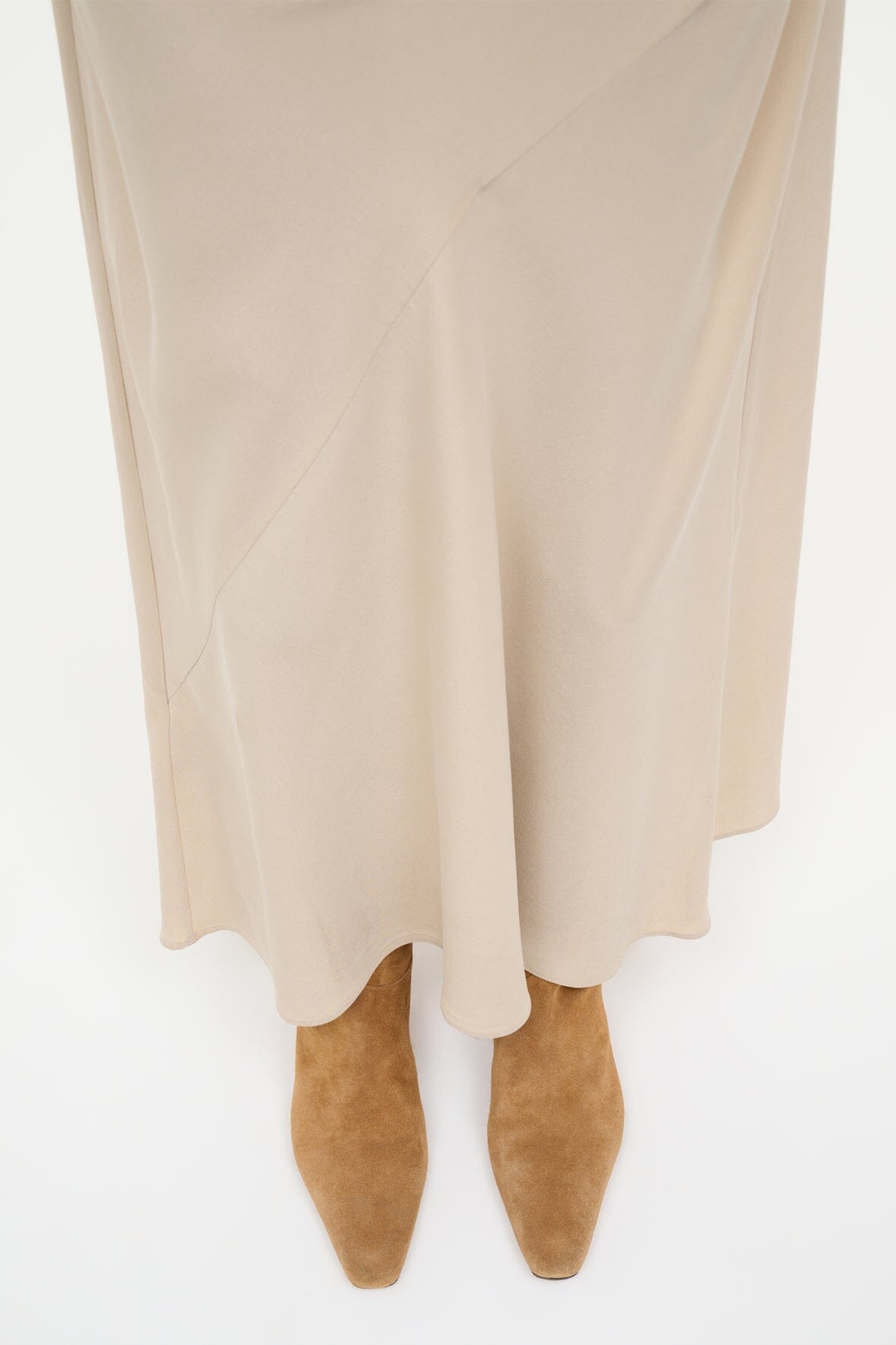 WESTERN WALLY BOOT | TAN SUEDE