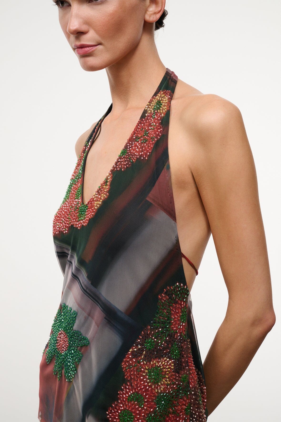FELICE TOP | BEADED SUPERBLOOM SCARF