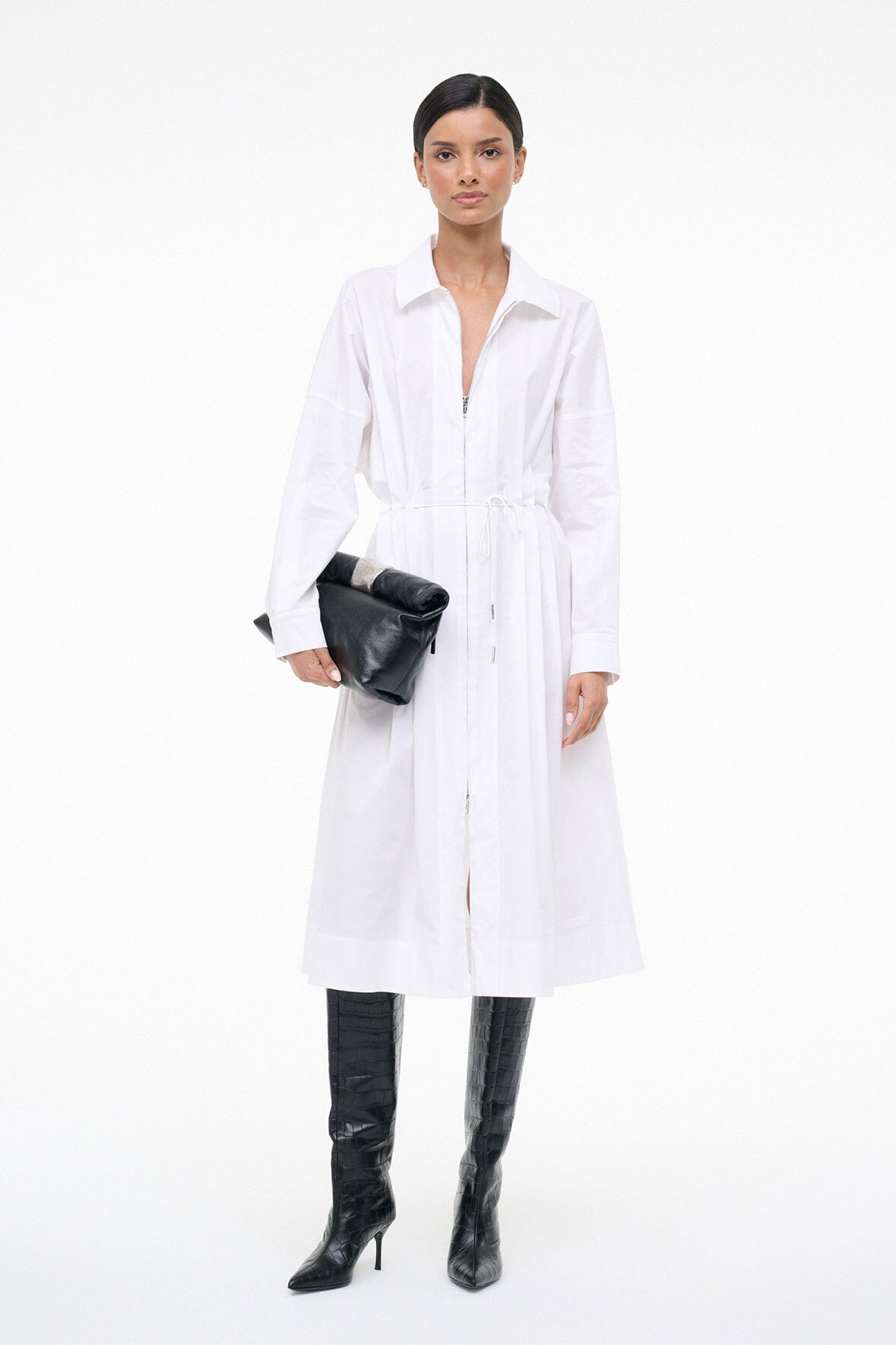 CHI MIDI DRESS | WHITE