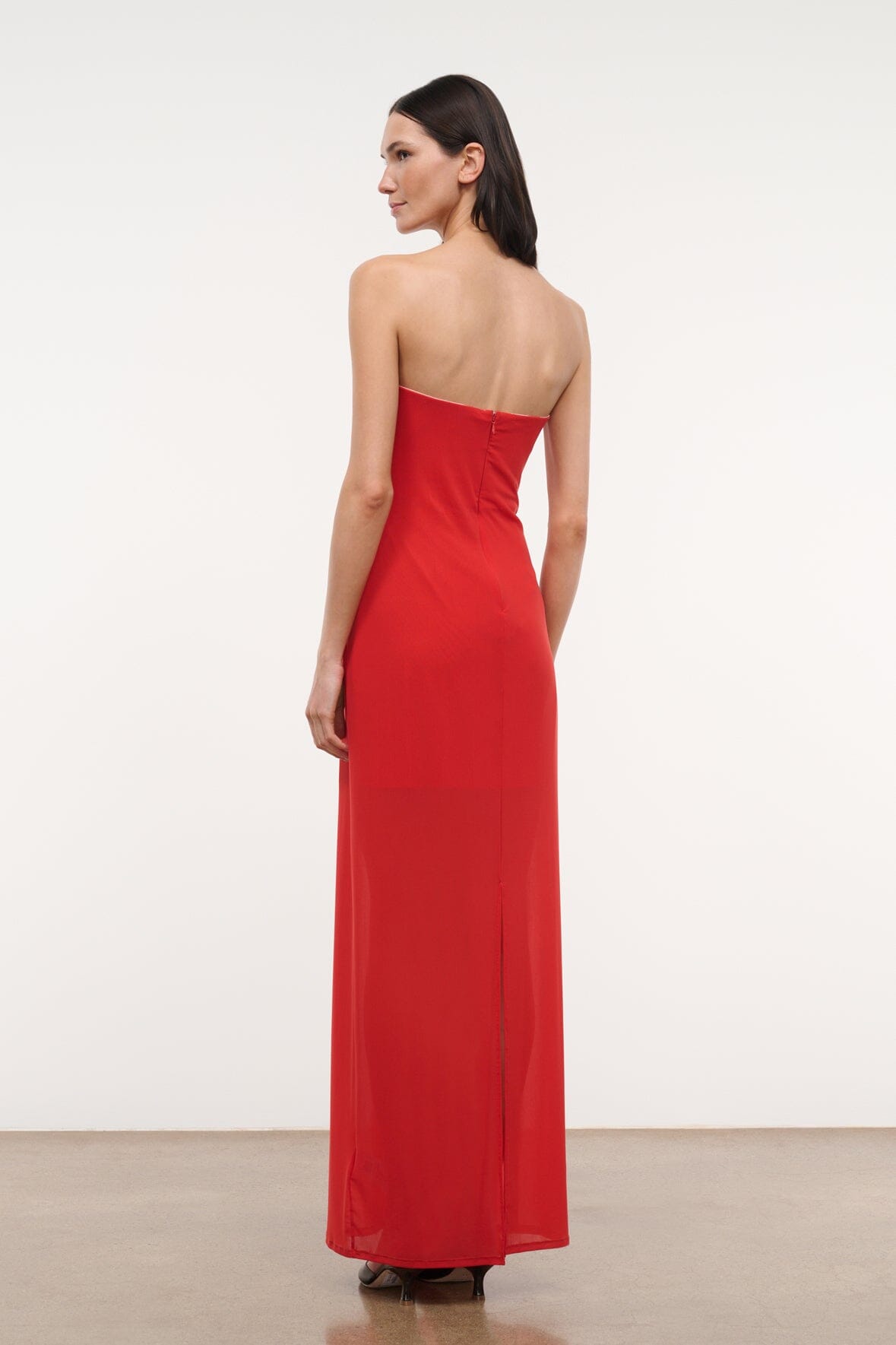 LILIANA DRESS | TOMATO