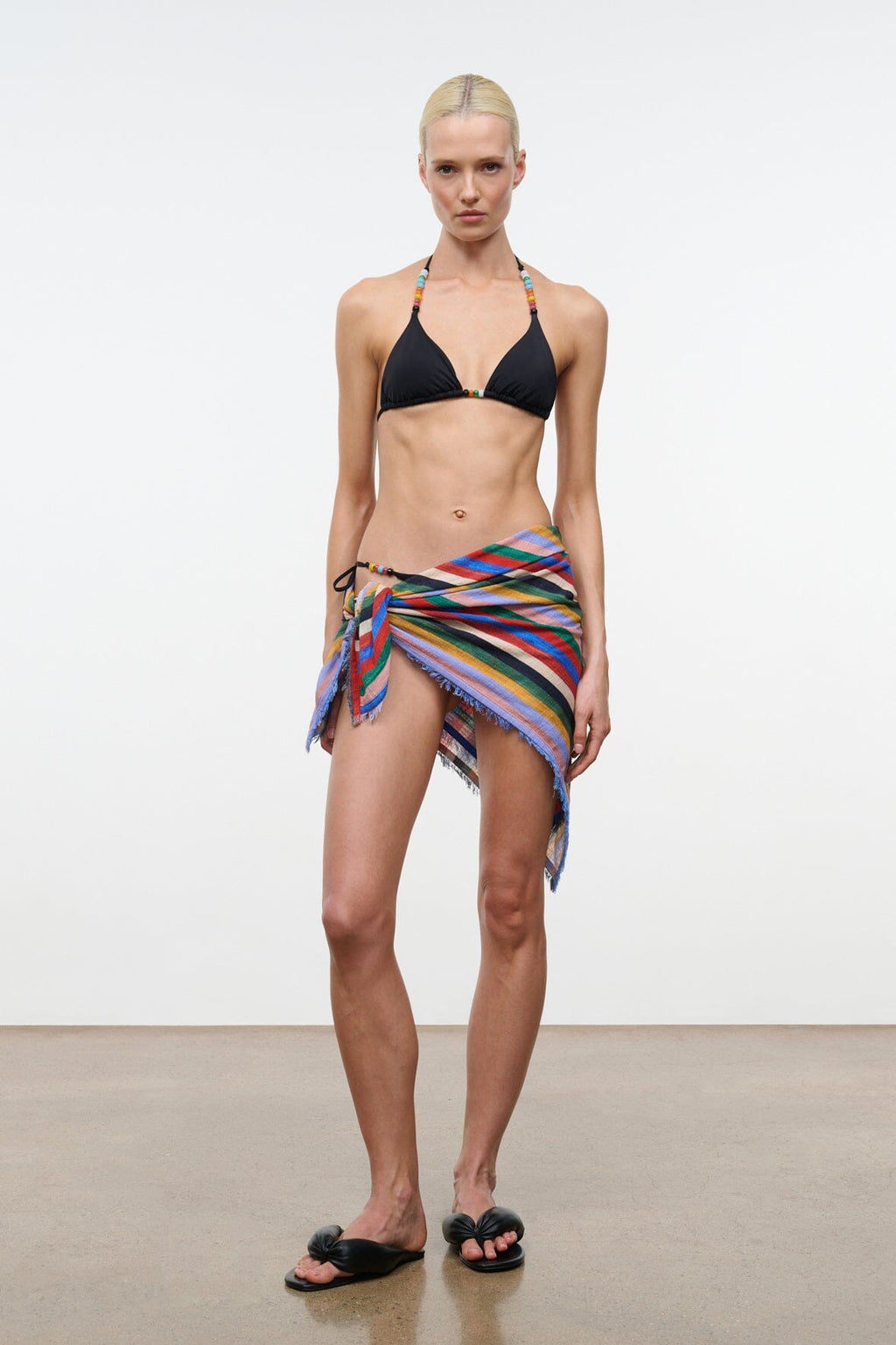 LIDO BIKINI TOP | BLACK