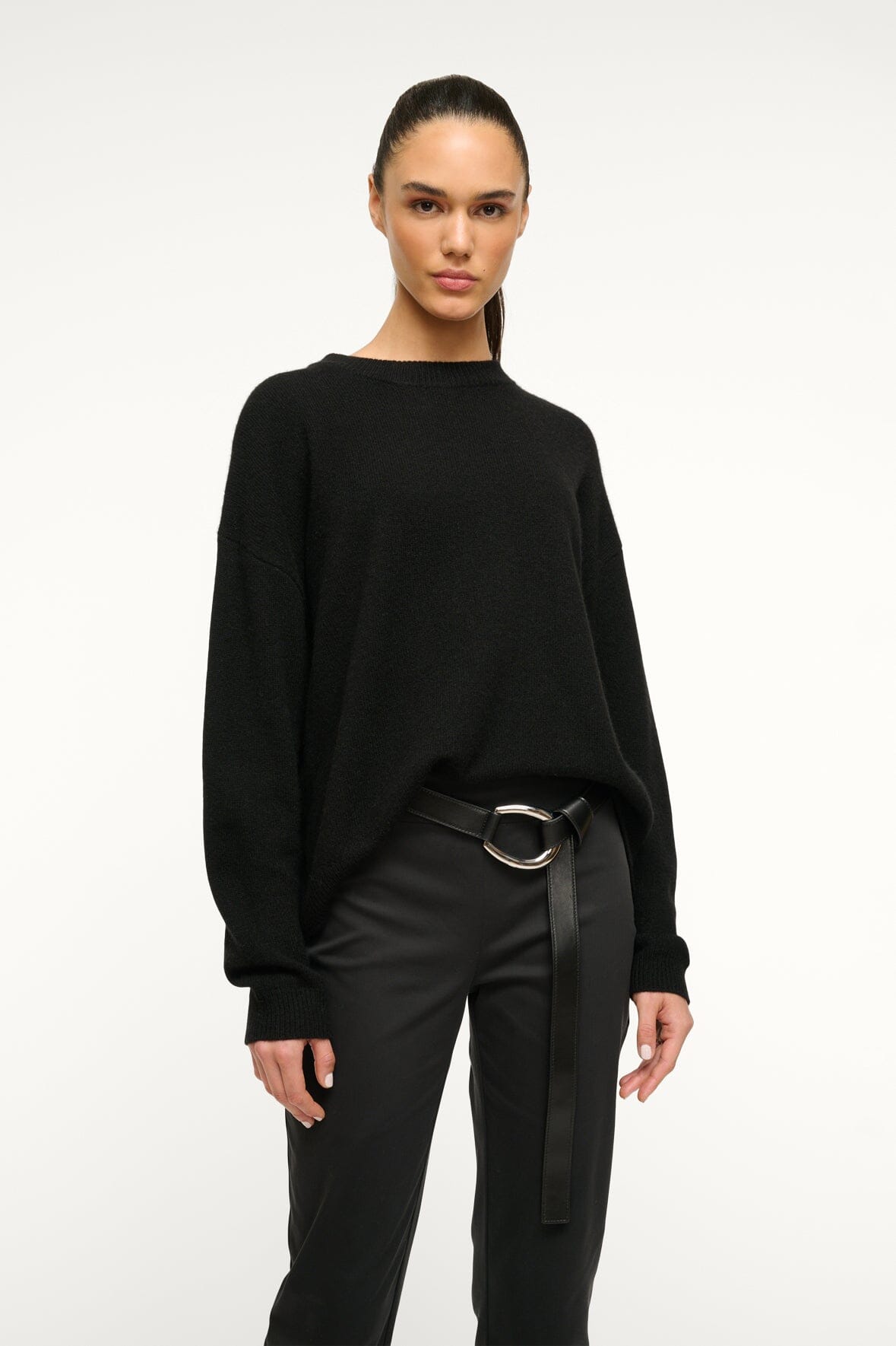 30MM WRAP BELT | BLACK SILVER