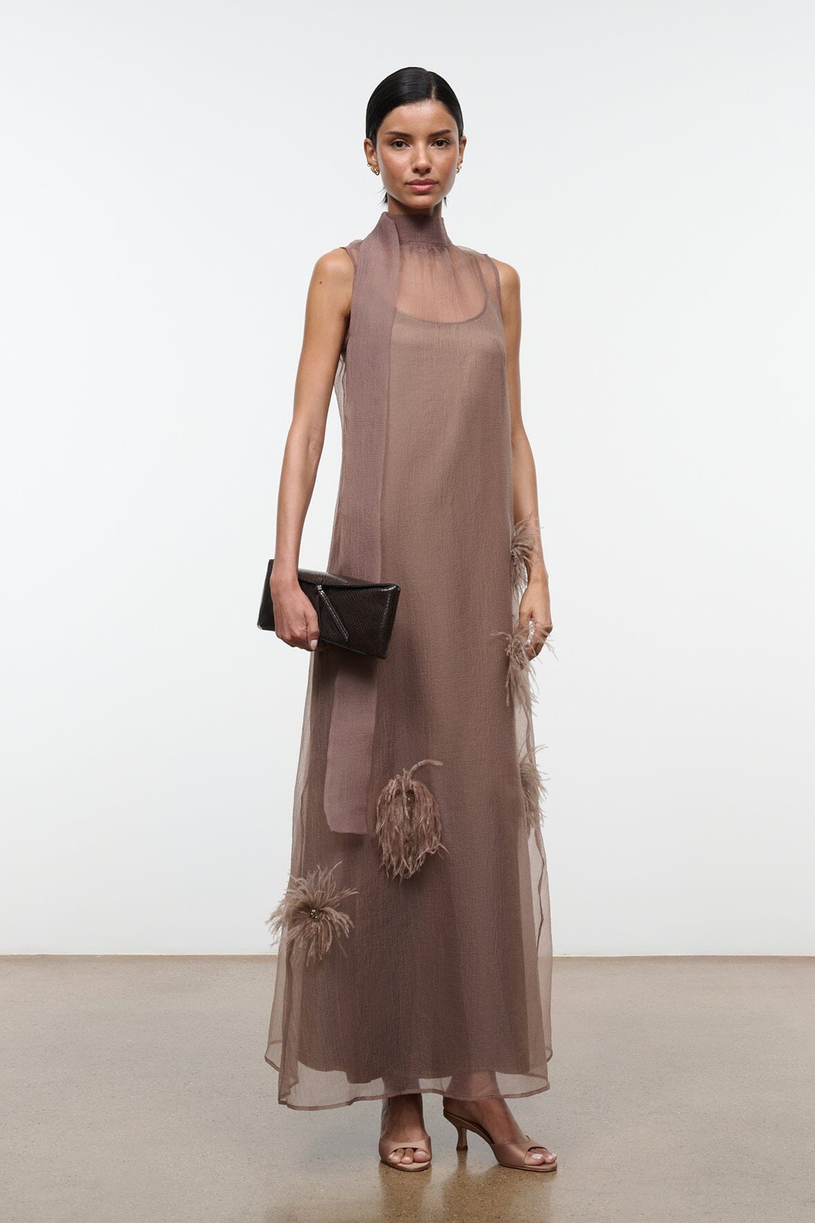 ALBEE DRESS | TRUFFLE