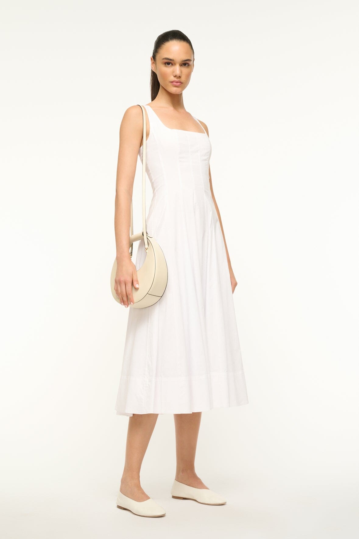 MINI MOON BAG | CREAM