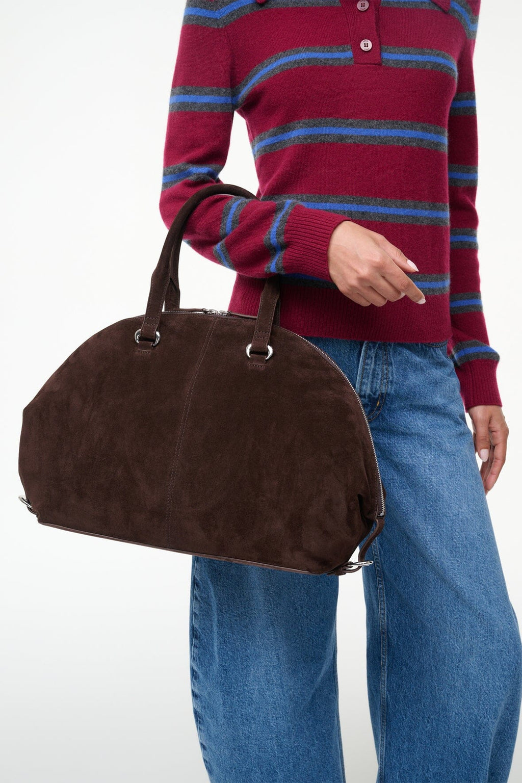 HESTER SATCHEL | ESPRESSO SUEDE