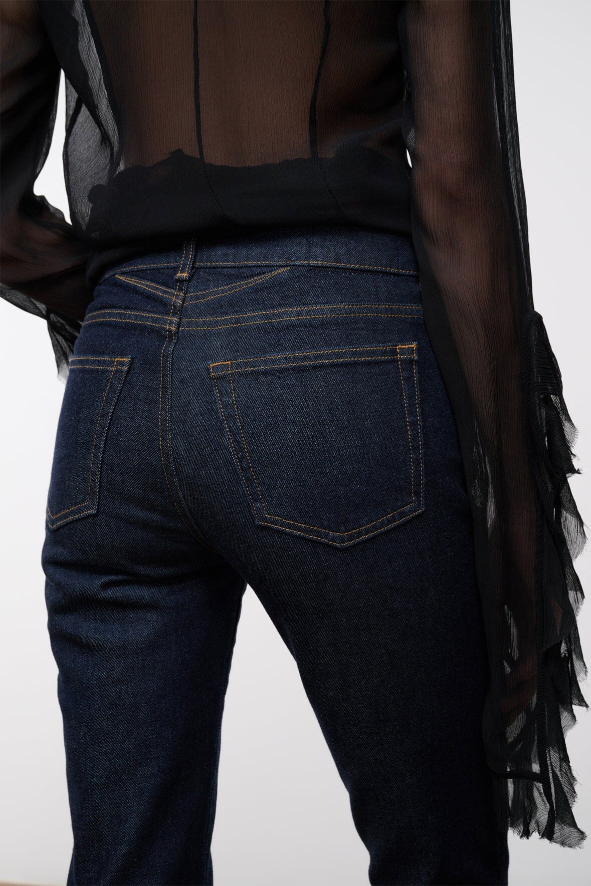 KYLE STRETCH FLARE JEAN | INDIGO