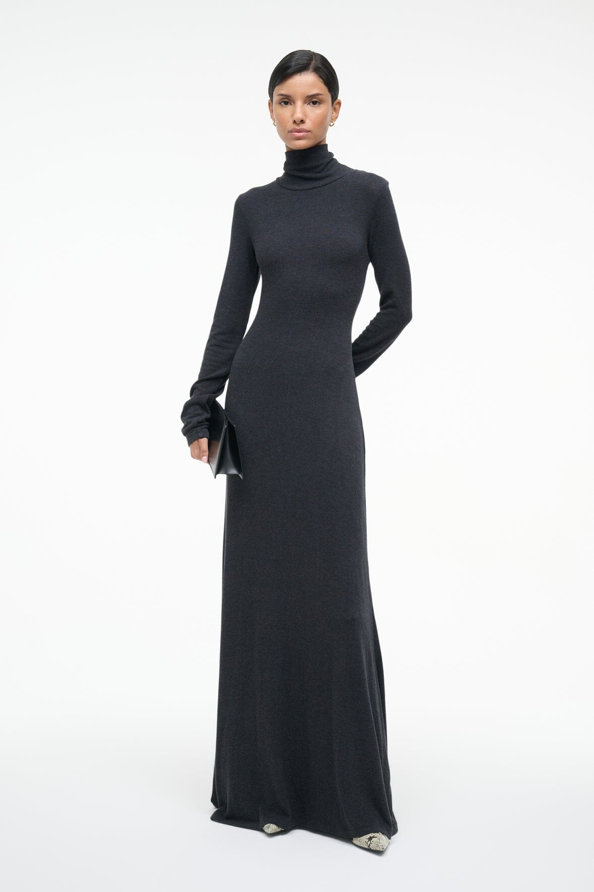 VANYA DRESS | CHARCOAL