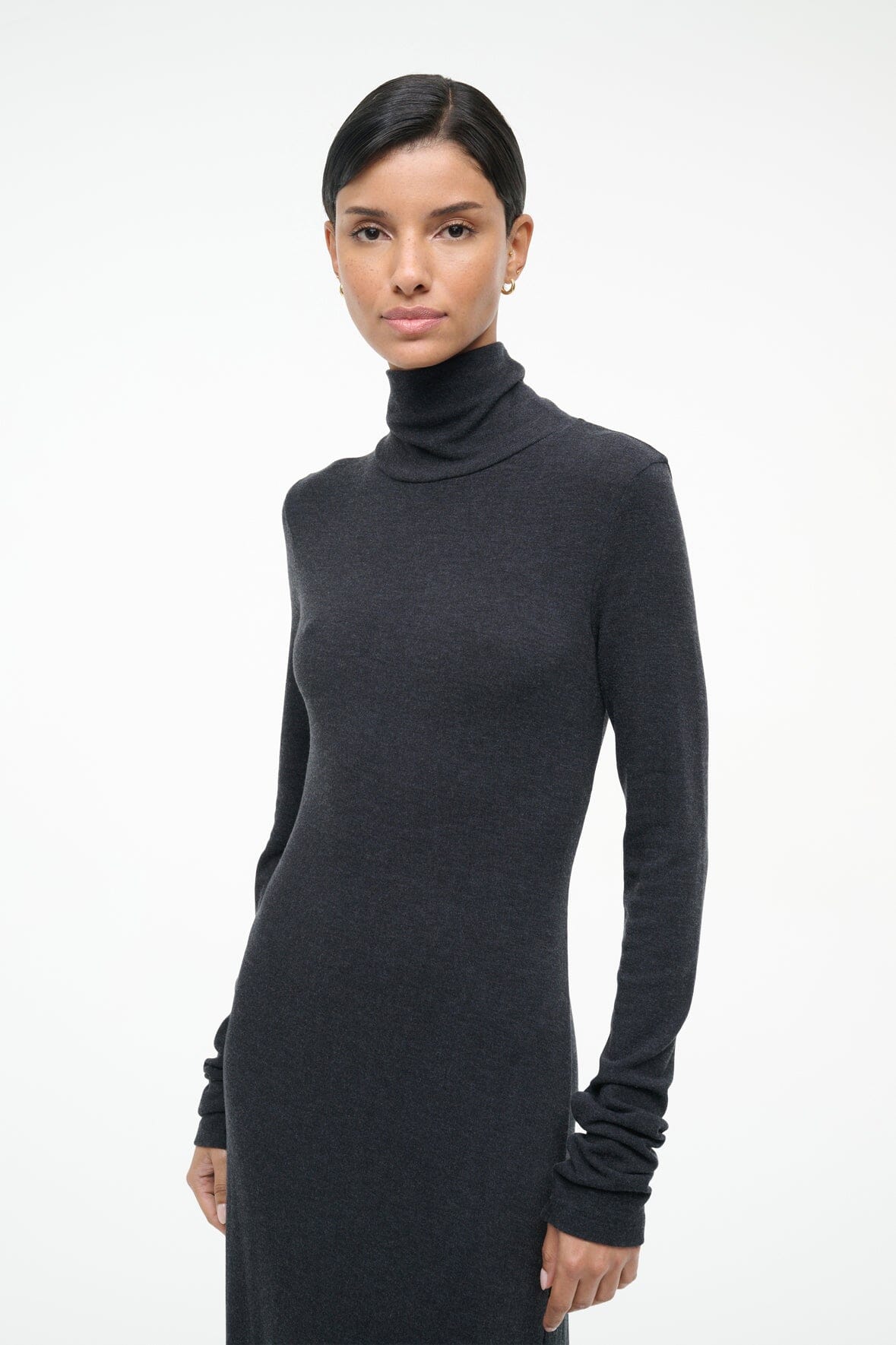VANYA DRESS | CHARCOAL