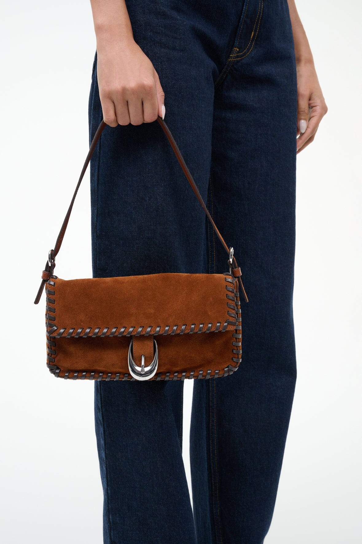 HARLOW BAG | TABAC SUEDE ESPRESSO