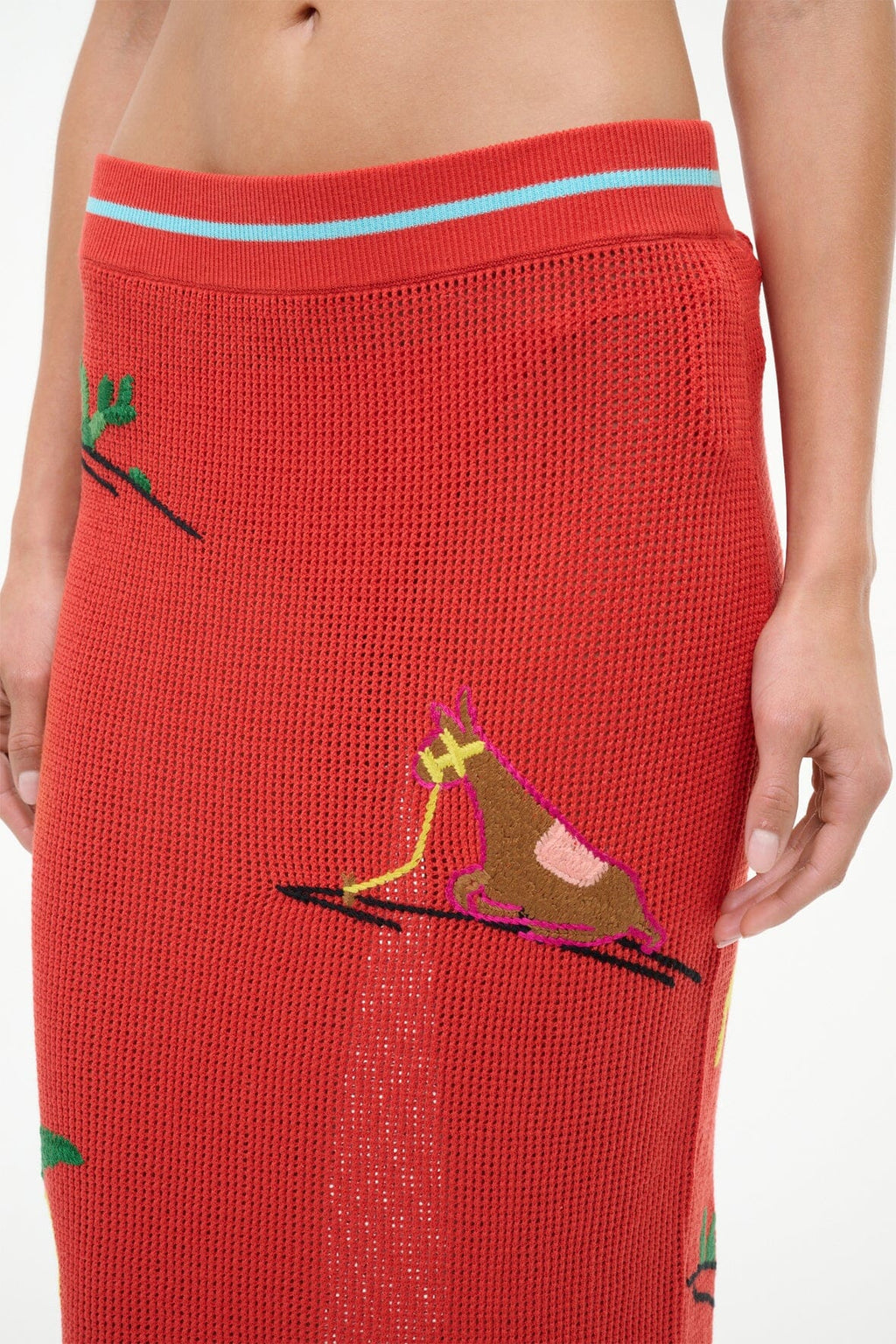 LEVANTE COVERUP SKIRT | RIVIERA FLAME