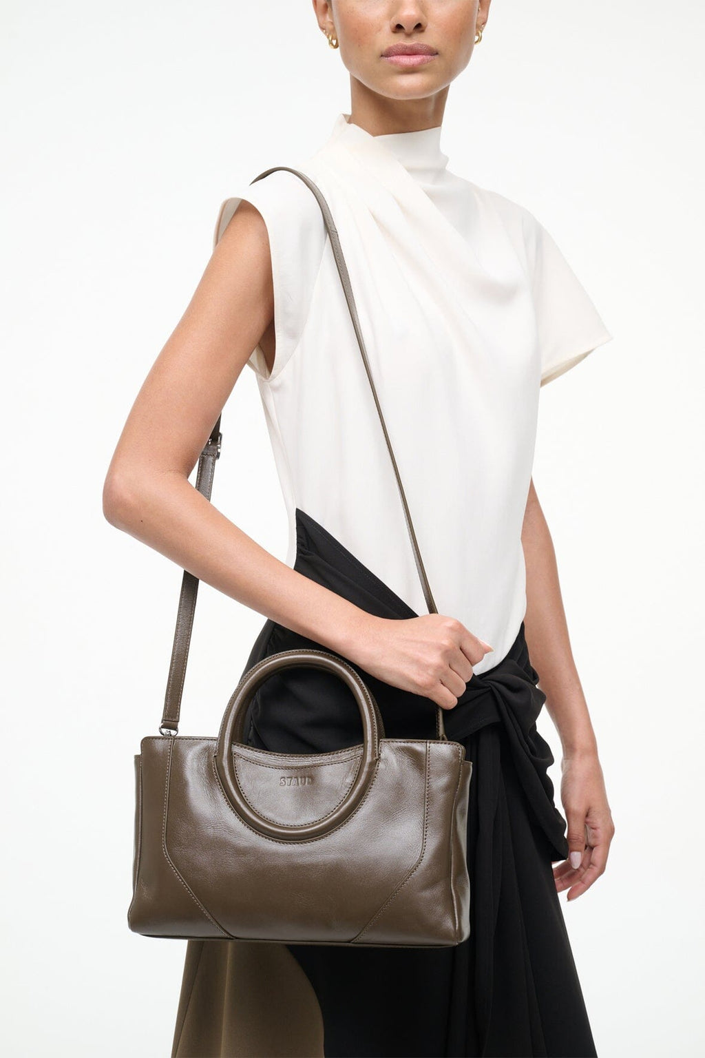 MAUDE MINI SATCHEL | TRUFFLE