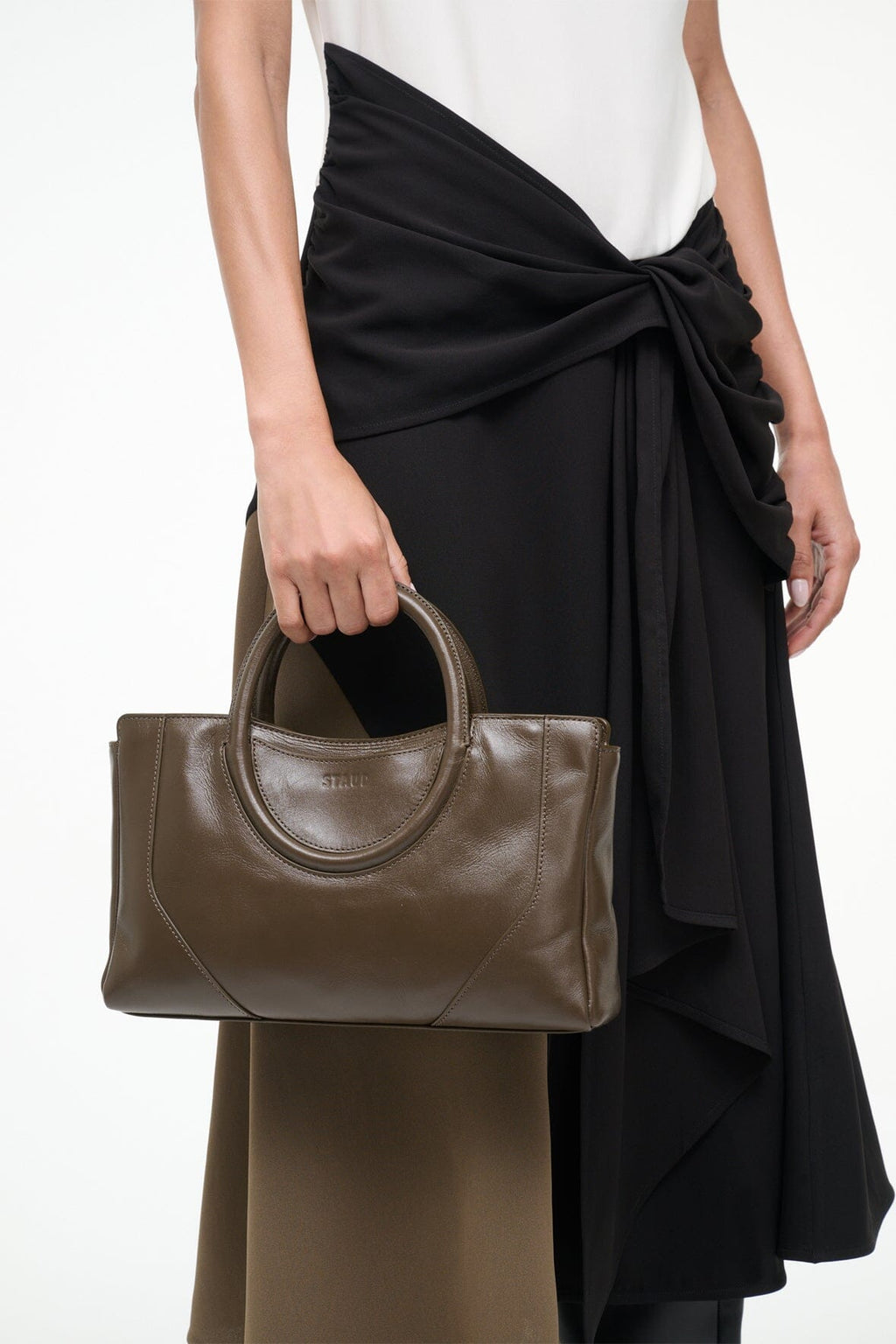 MAUDE MINI SATCHEL | TRUFFLE