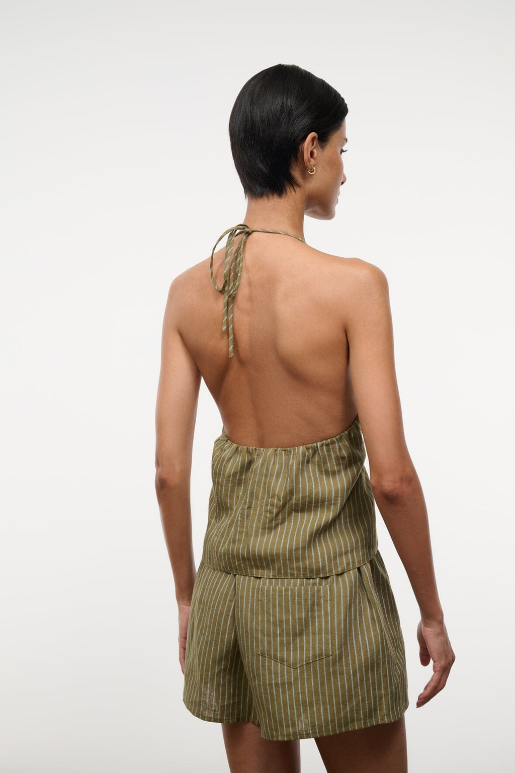CORSO LINEN TOP | PORTO STRIPE