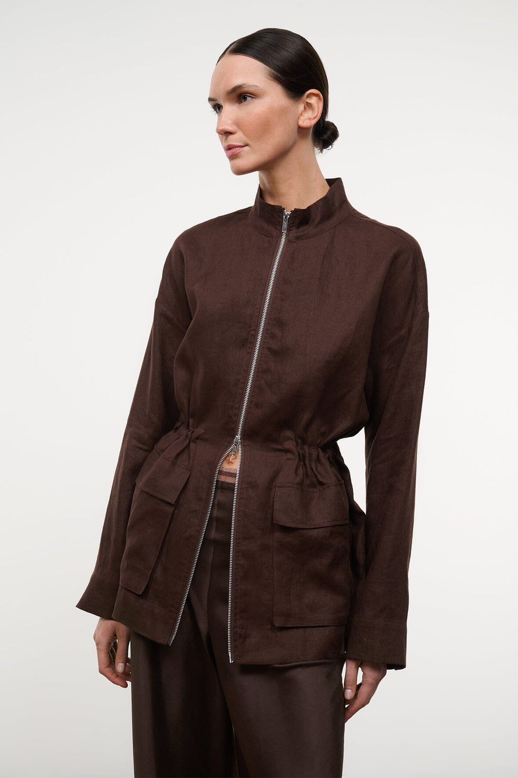 REED LINEN JACKET | ROOT