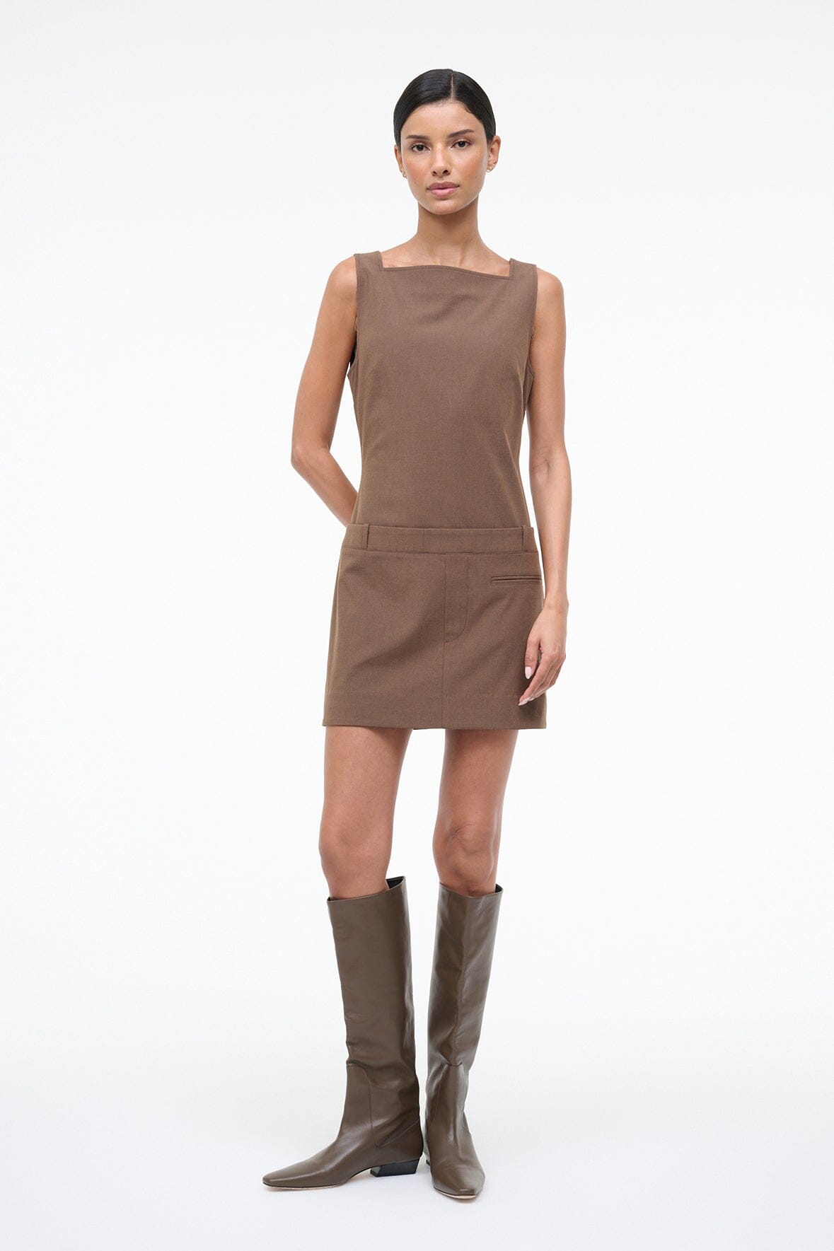 SKYLA DRESS | NUTMEG