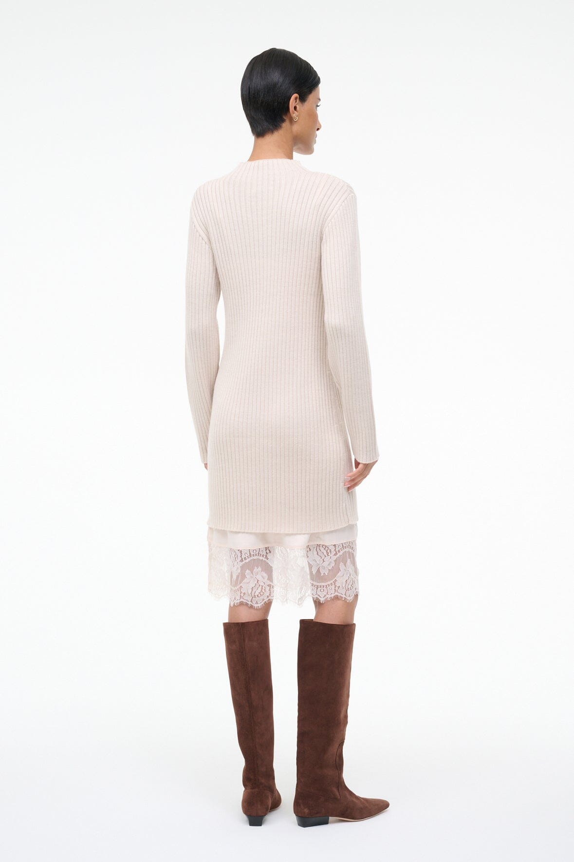 WILLOW SWEATER DRESS | ECRU