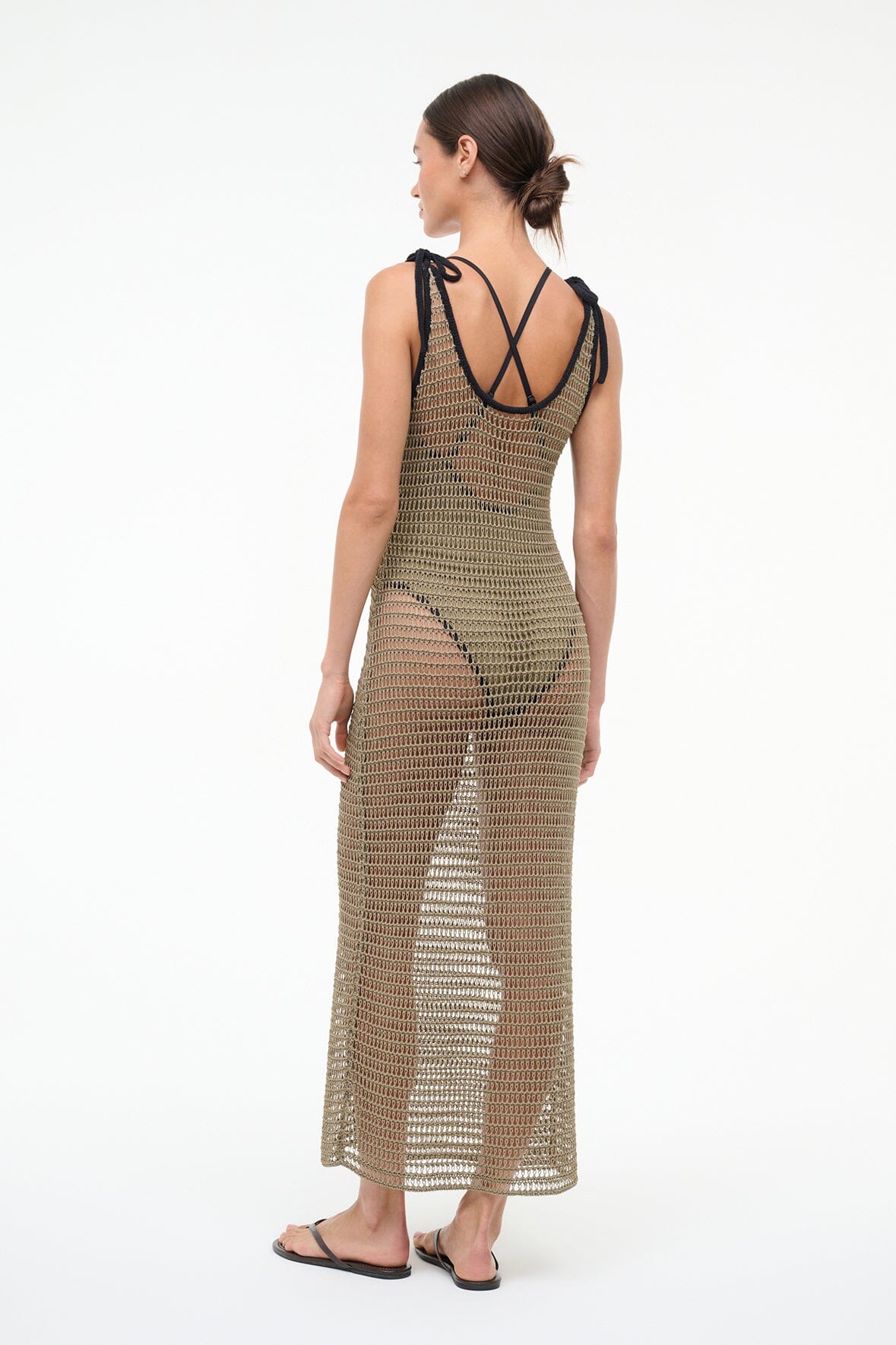 VINTA COVERUP DRESS | THYME BLACK