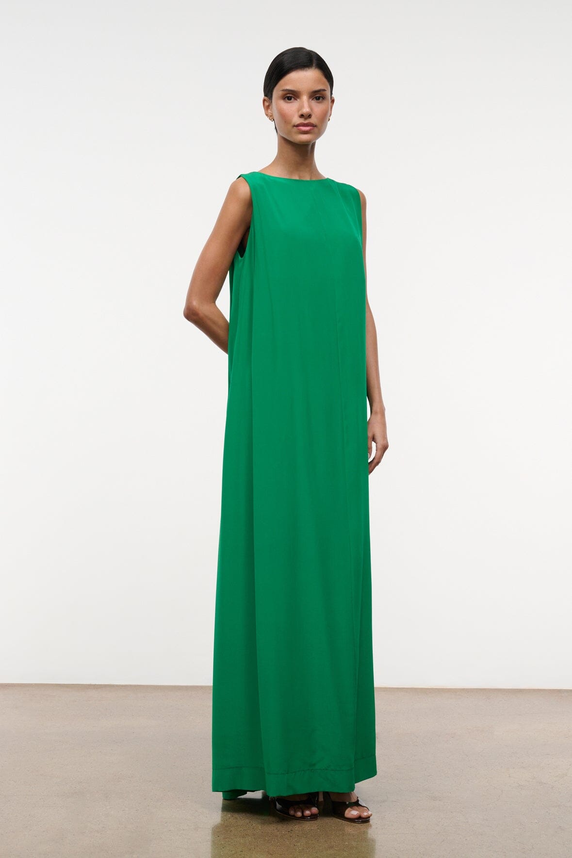 DALIA SILK DRESS | KELLY