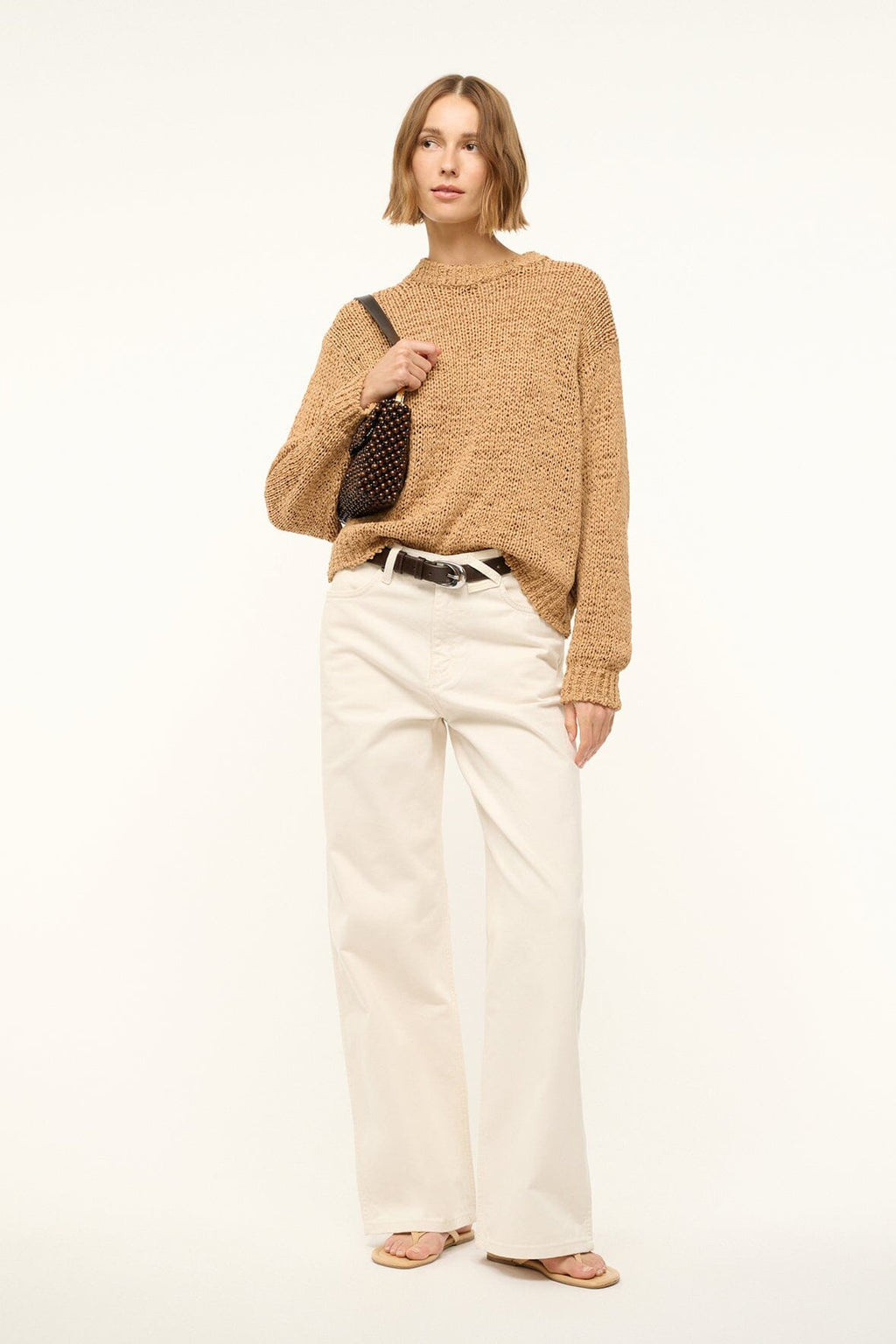 TIMMY SHOULDER BAG | DARK BROWN