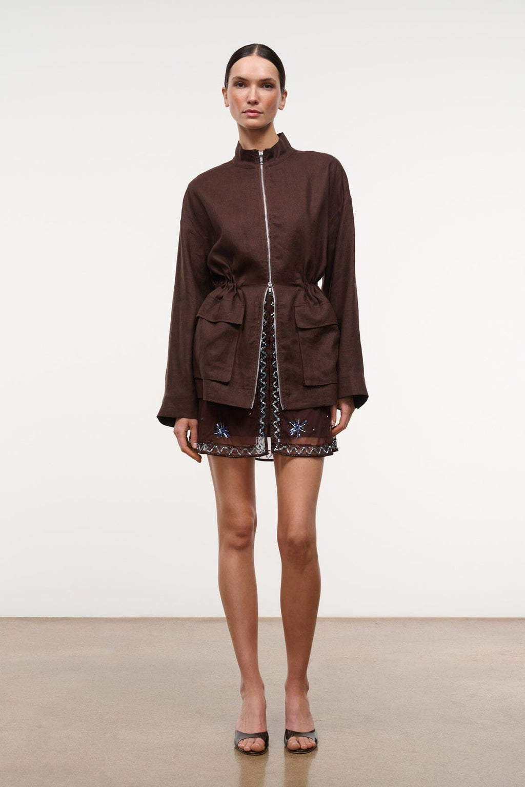 REED LINEN JACKET | ROOT
