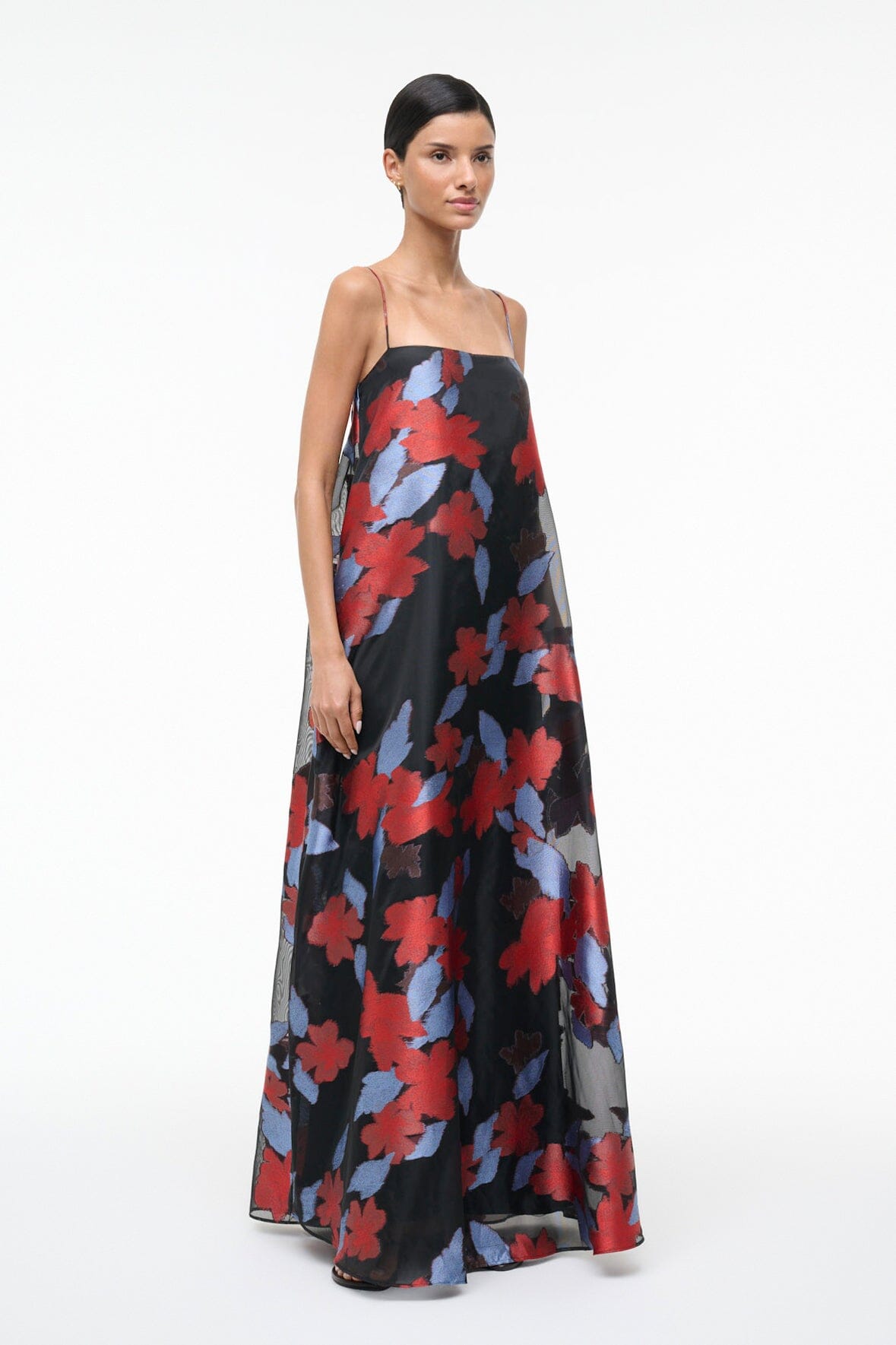 DELFINA DRESS | NIGHT GARDEN