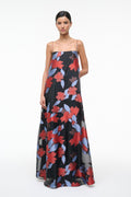 DELFINA DRESS | NIGHT GARDEN