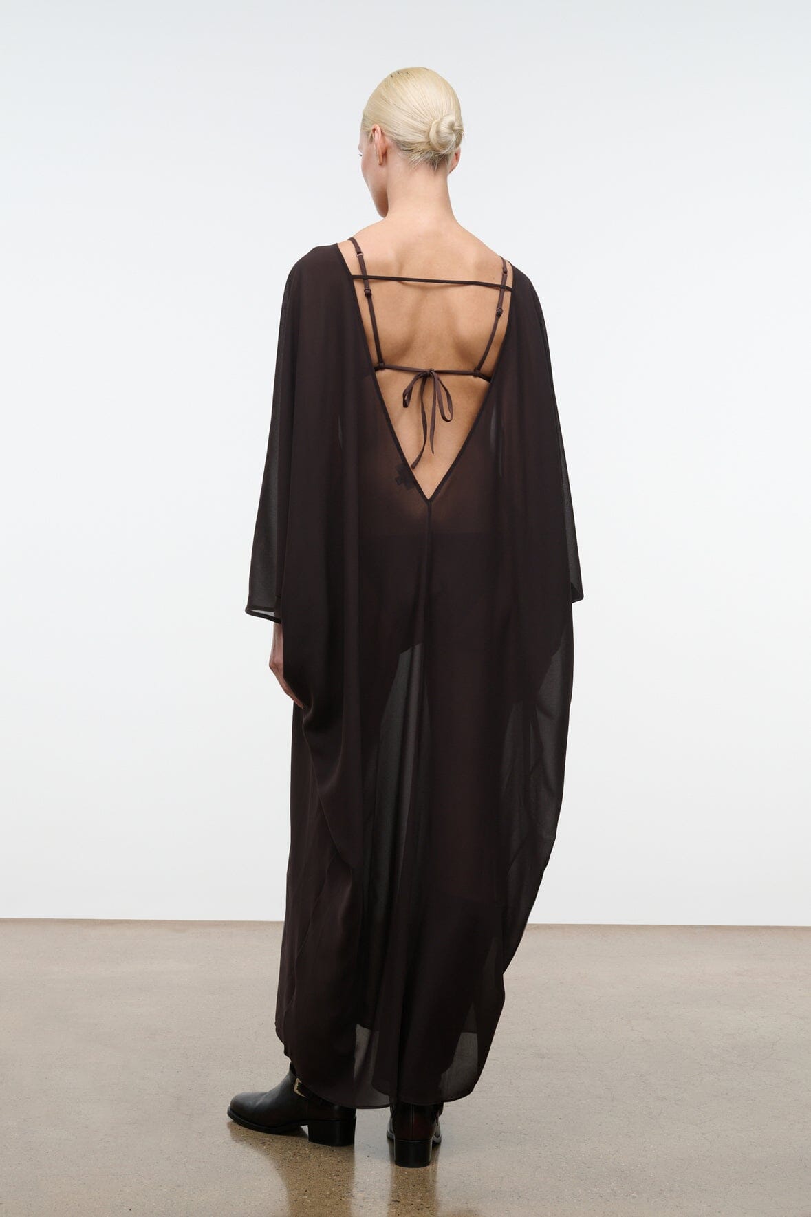 NOUR DRESS | ESPRESSO