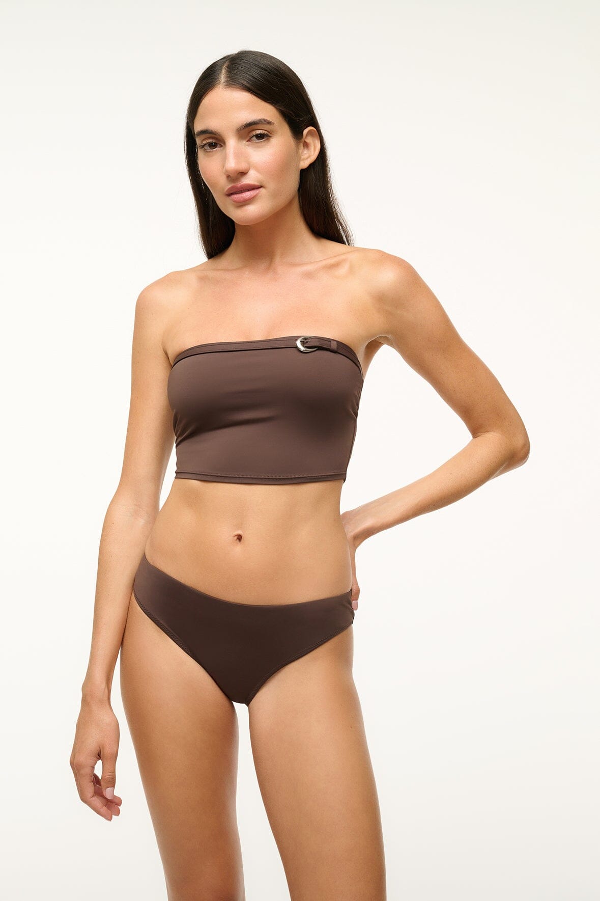 GEMMA BIKINI BOTTOM | DARK CHOCOLATE