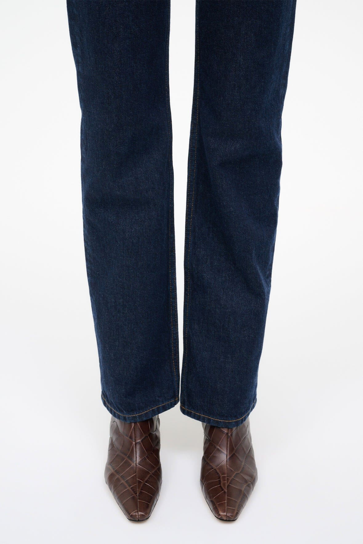 WALLY ANKLE BOOT | ESPRESSO CROCO