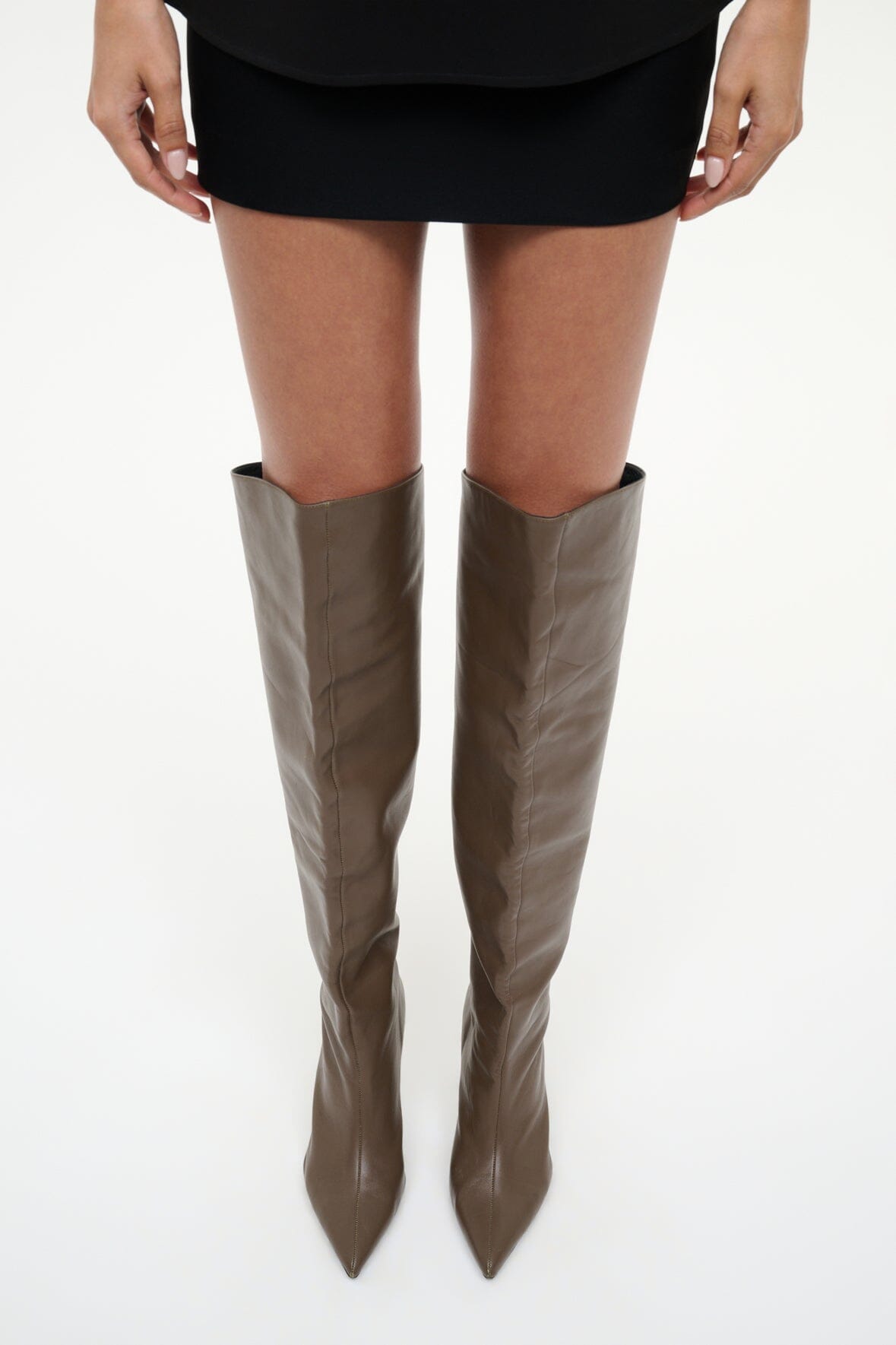 SEBASTIAN OVER THE KNEE BOOT | TRUFFLE