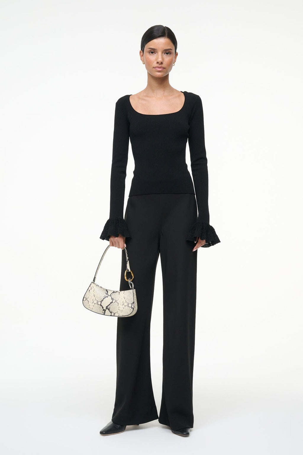 OLLIE BAG | WHITE SNAKE