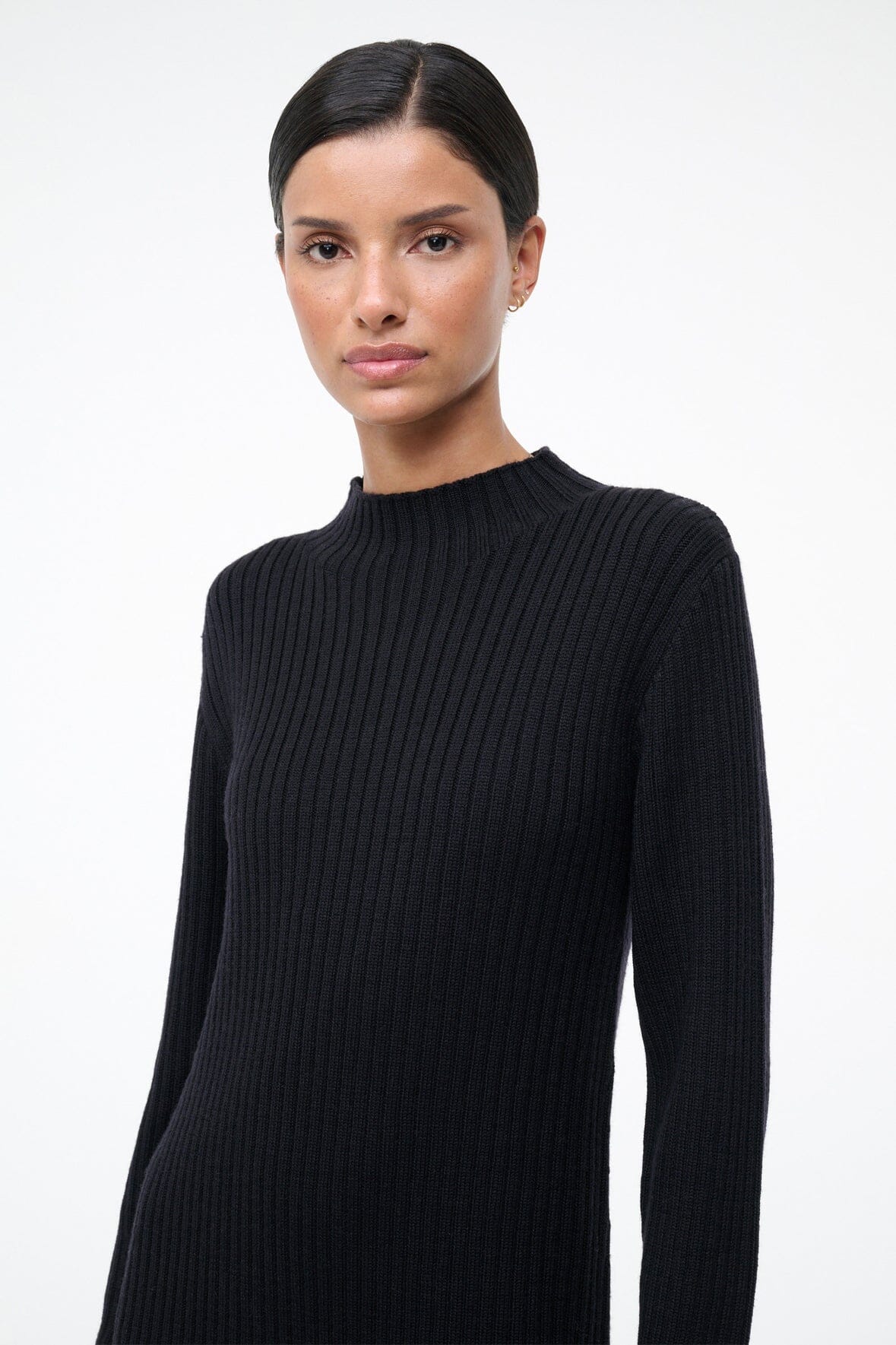 WILLOW SWEATER DRESS | BLACK