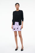 KIN SILK MINI SKIRT | WISTERIA