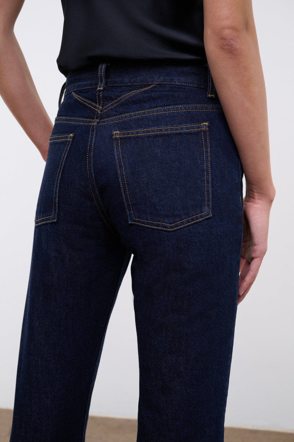 TEDDY STRAIGHT JEAN | INDIGO