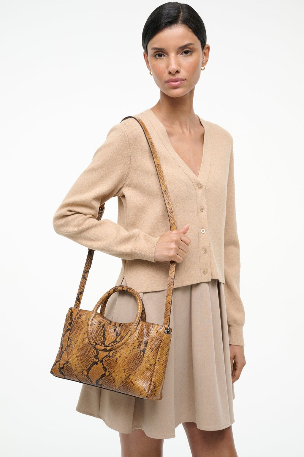MAUDE MINI SATCHEL | SNAKE