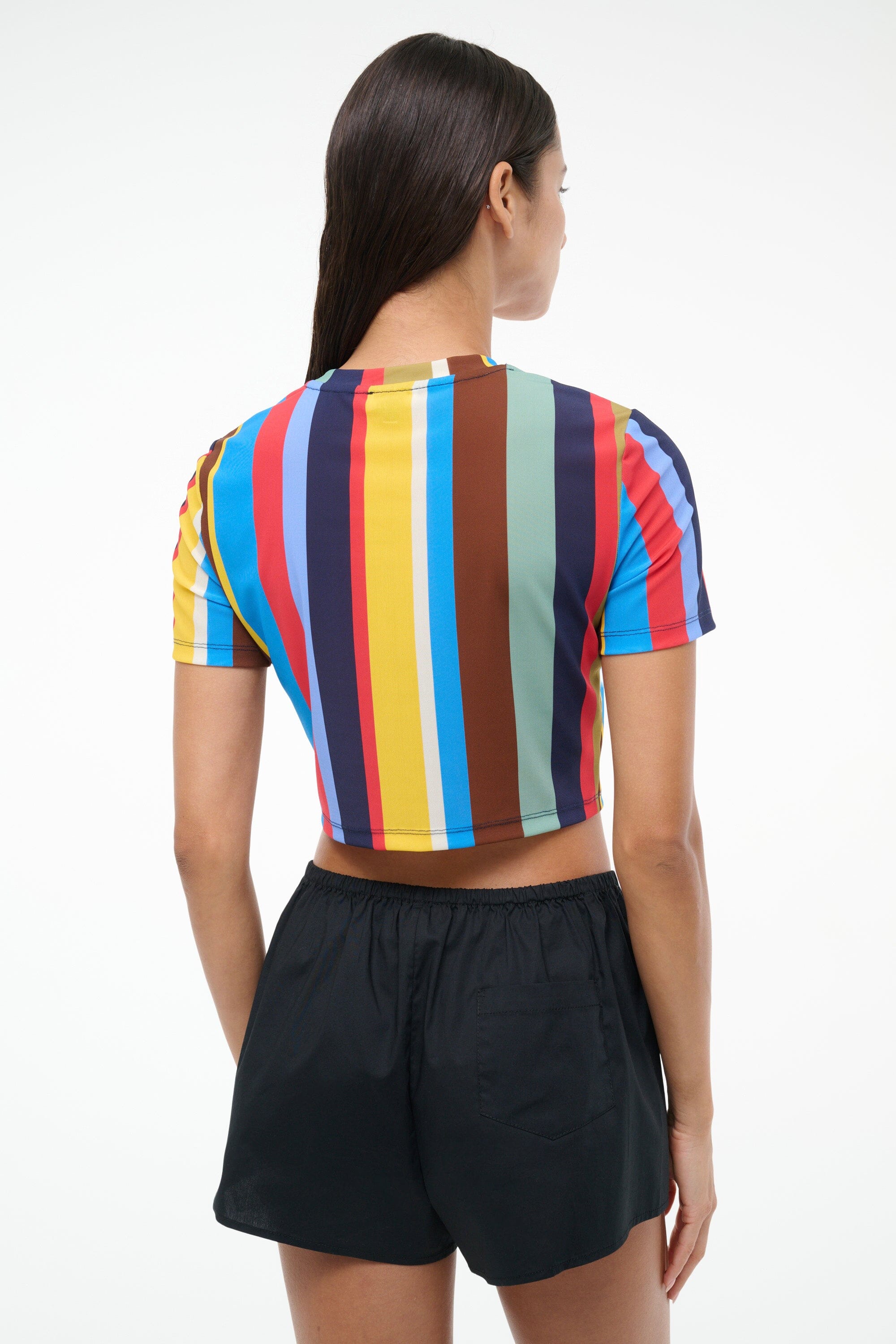 FERNANDA COVERUP TOP | MARKET STRIPE
