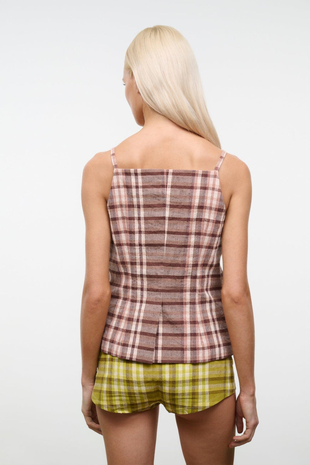 UNA TOP | TUSCANY PLAID