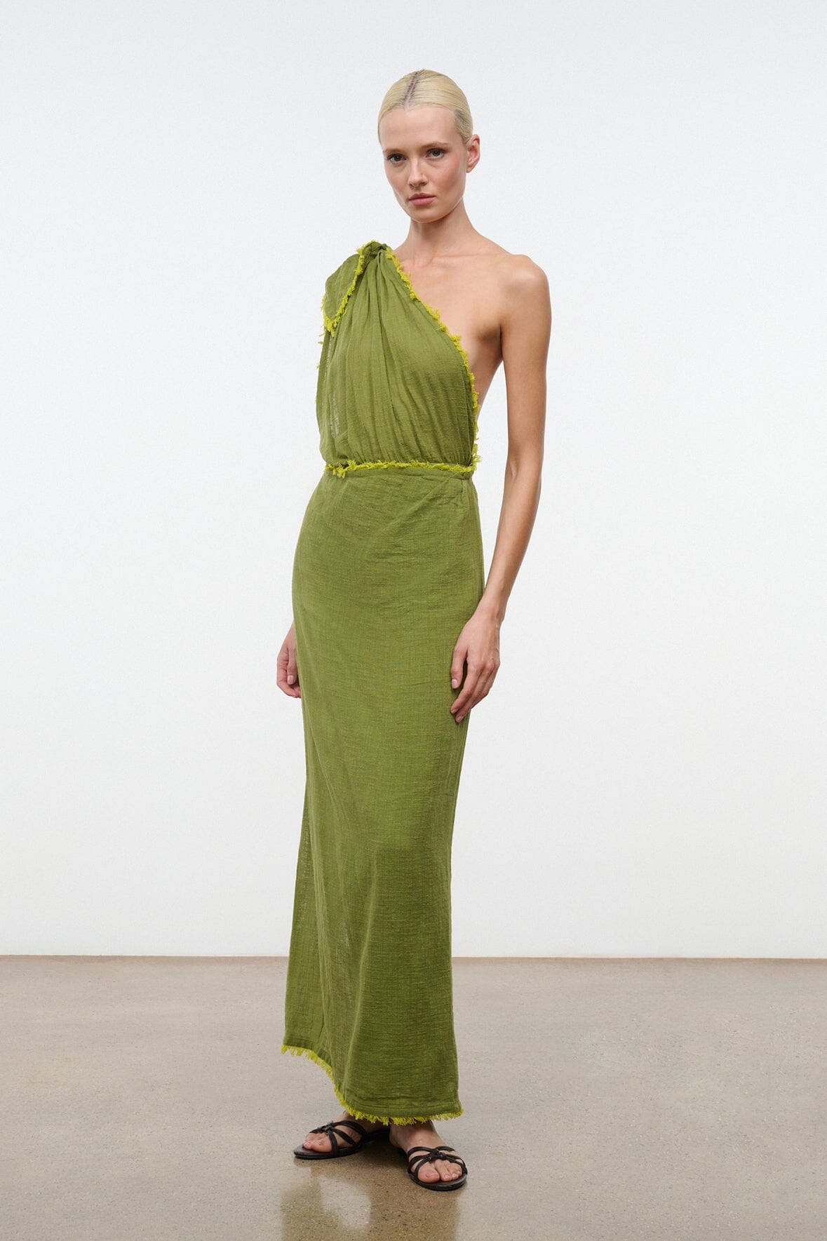 KALIA DRESS | PESTO