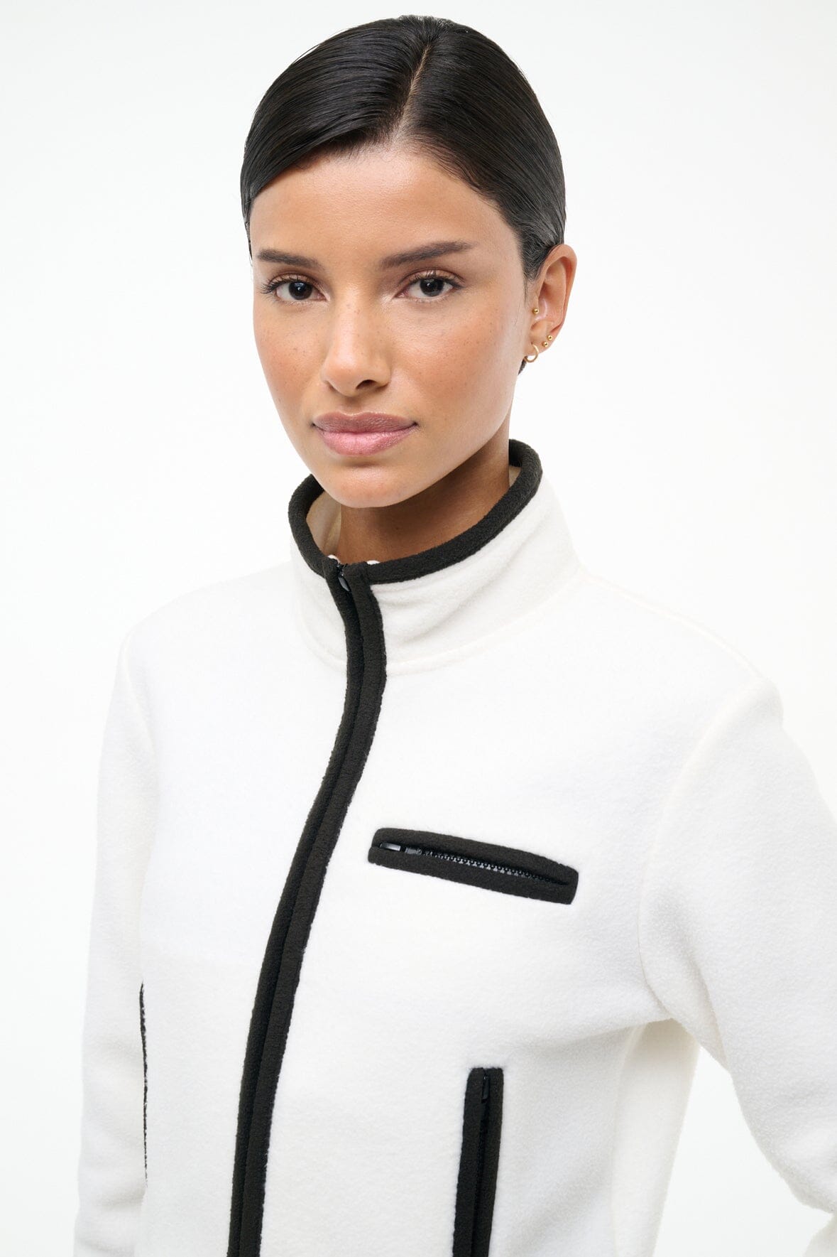 JETER JACKET | IVORY BLACK