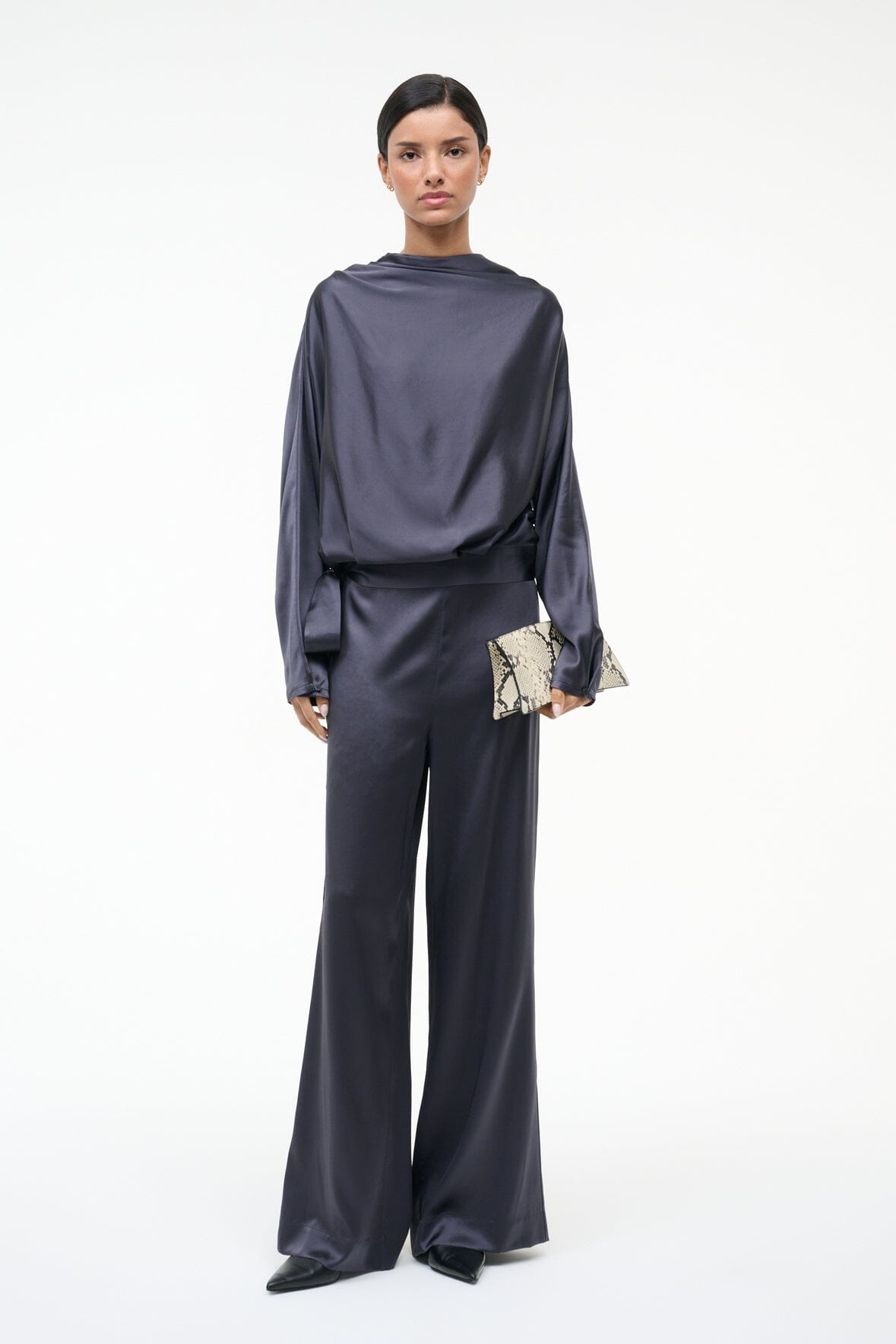 STROLL SILK PANT | NOCTURNE